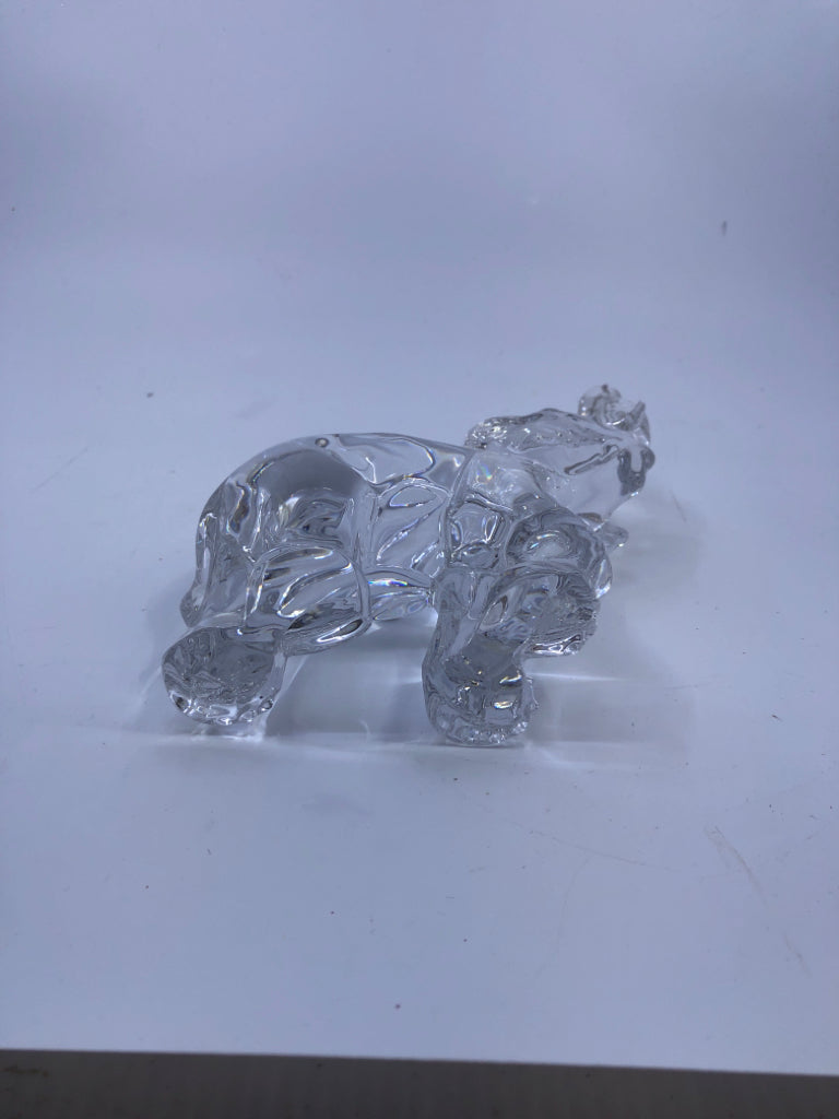 WATERFORD CRYSTAL ELEPHANT- IN BOX