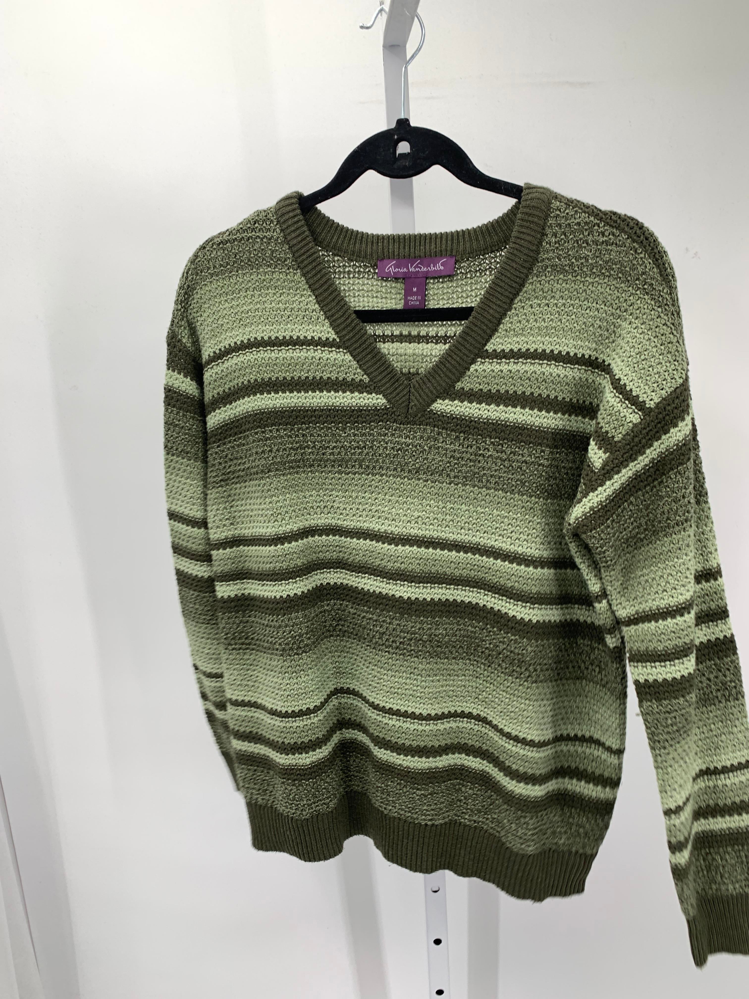 Gloria Vanderbilt Size Medium Misses Long Slv Sweater