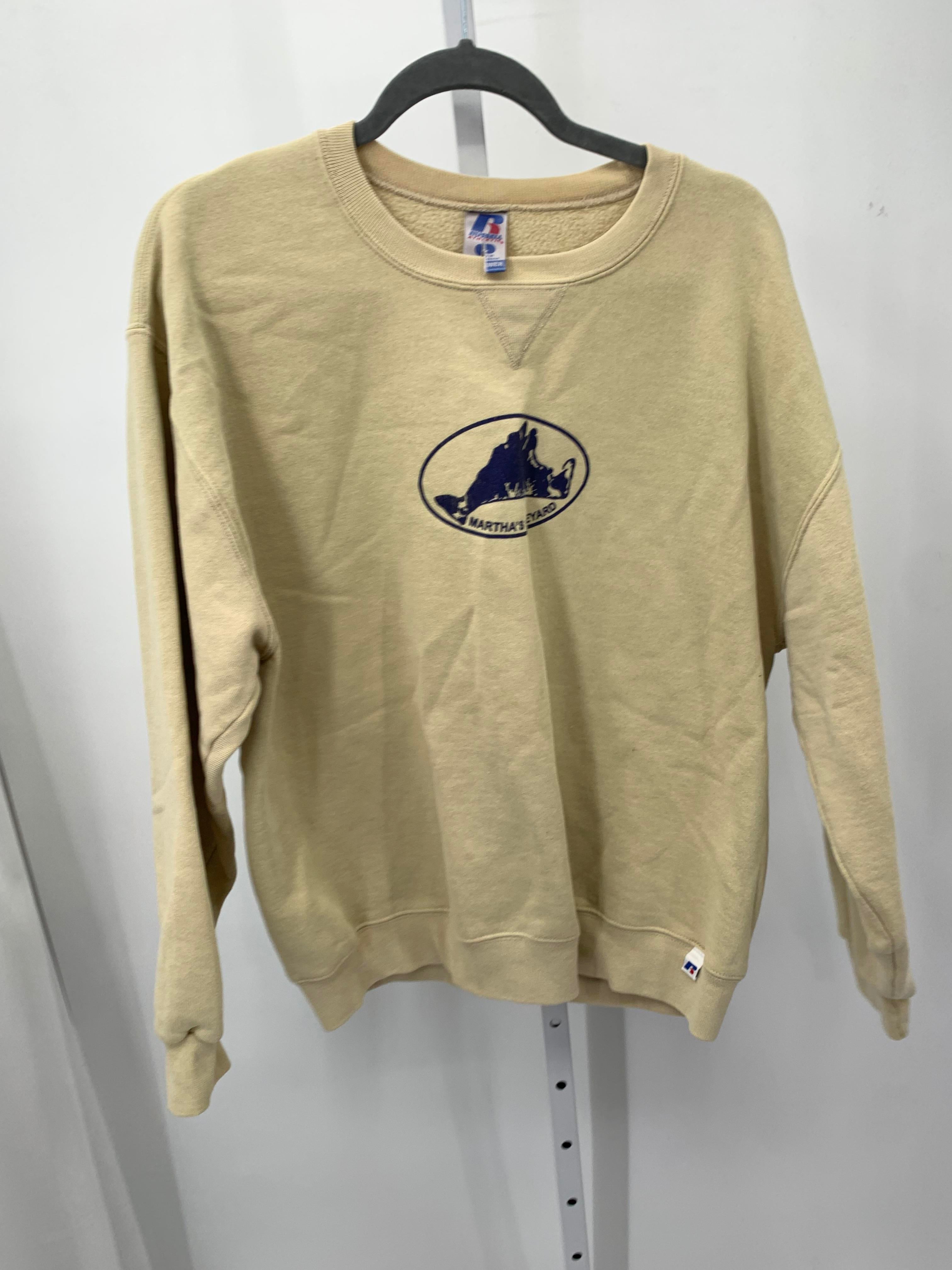 Russell Athletic Size Large Misses Long Sleeve Shirt