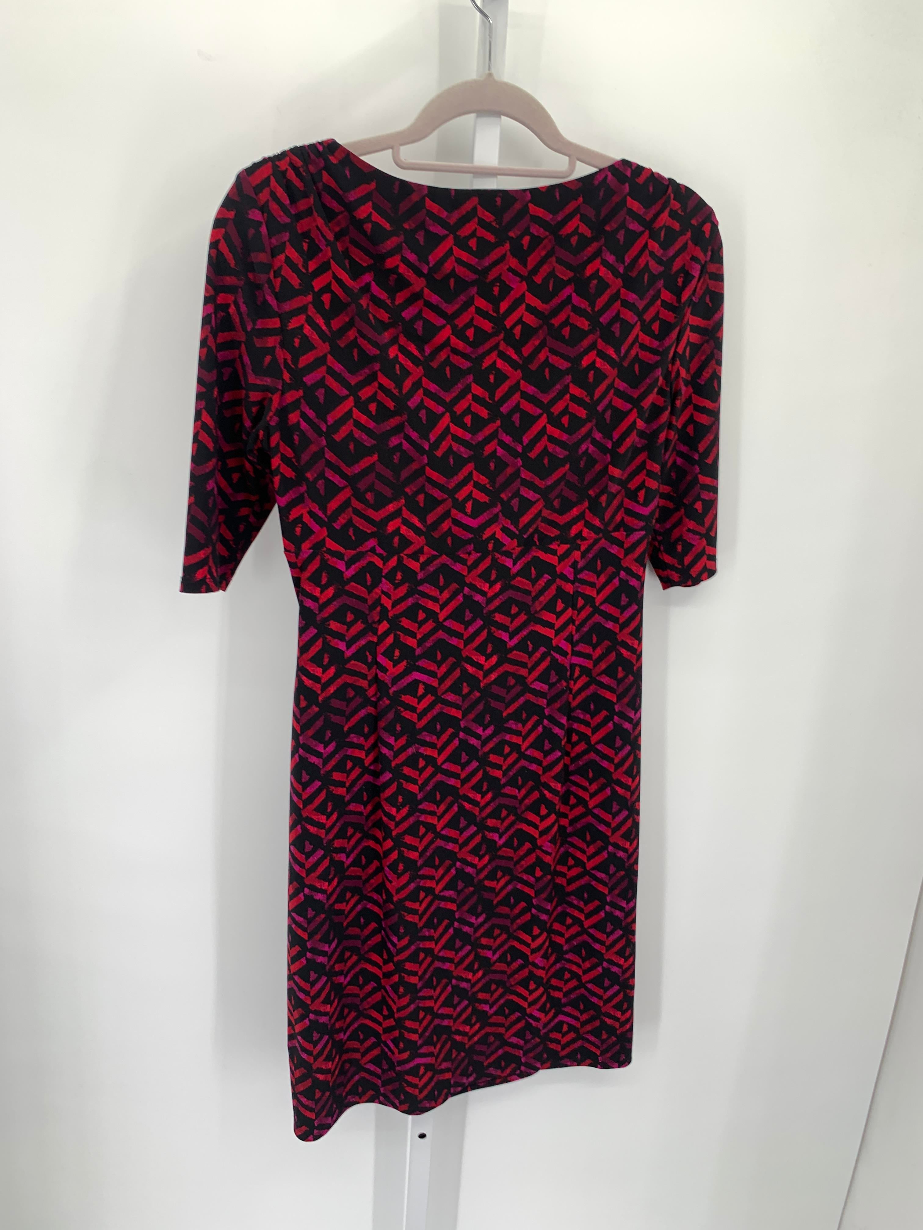 Ralph Lauren Size 12 Misses Short Sleeve Dress