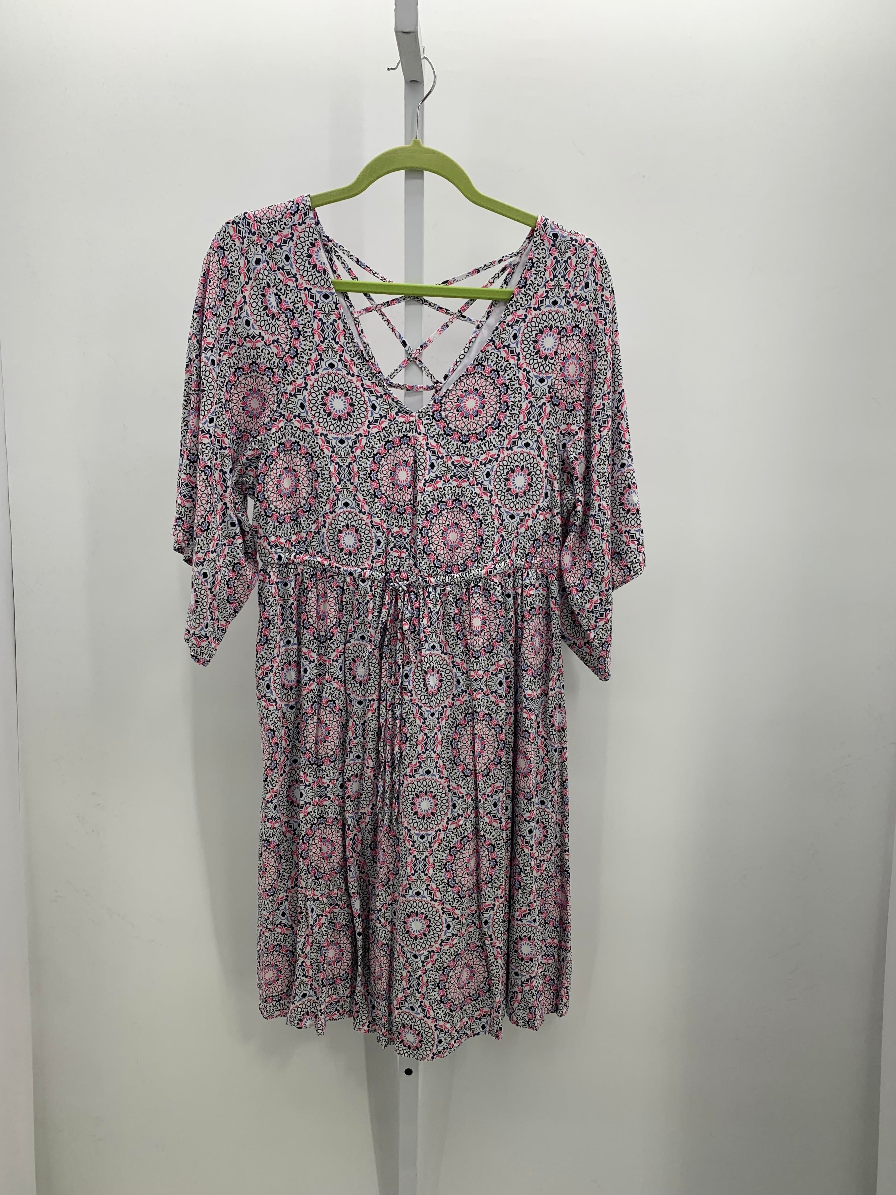 Torrid Size 0X Womens Short Sleeve Dress