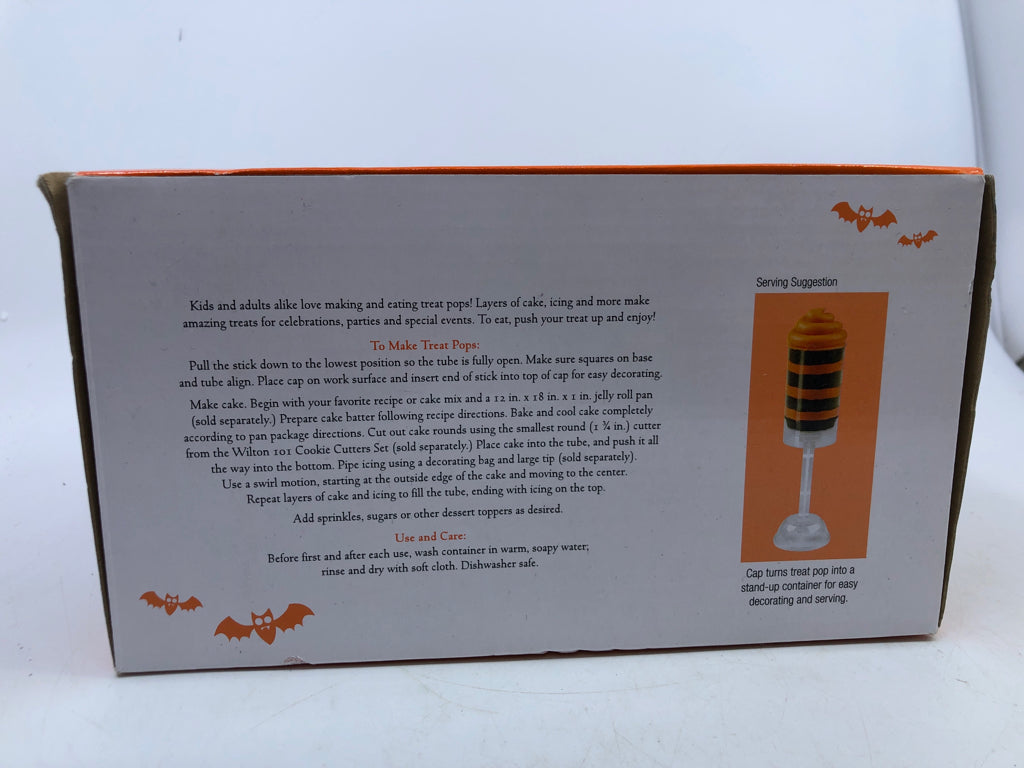 NIB WILTON TREAT POPS- IN BOX.