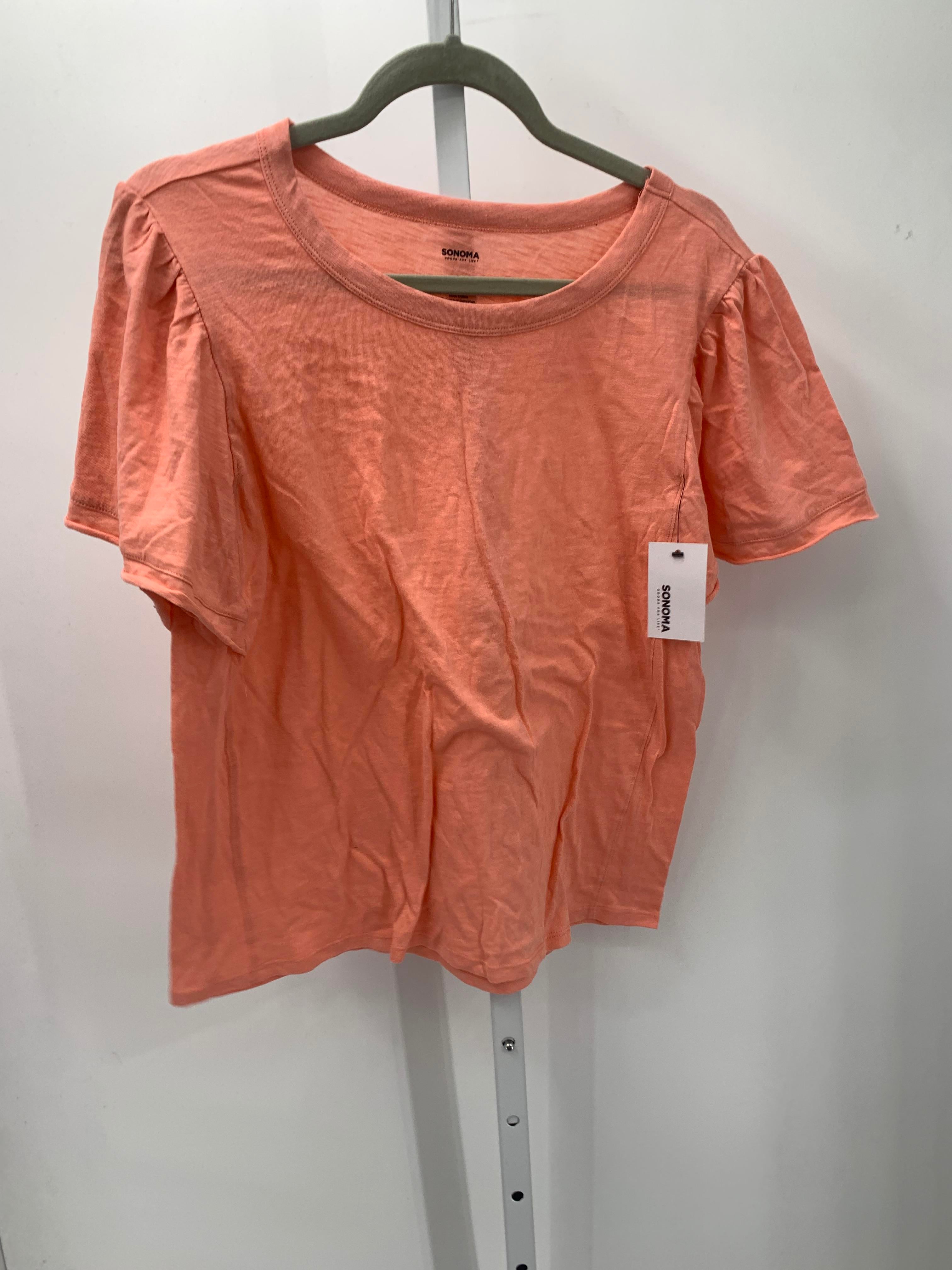 Sonoma Size Large Misses Short Sleeve Shirt