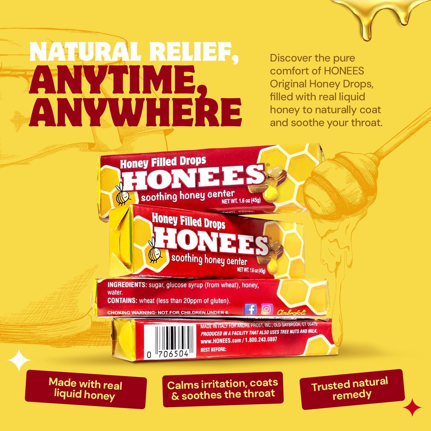 Honees Honey Filled Drops