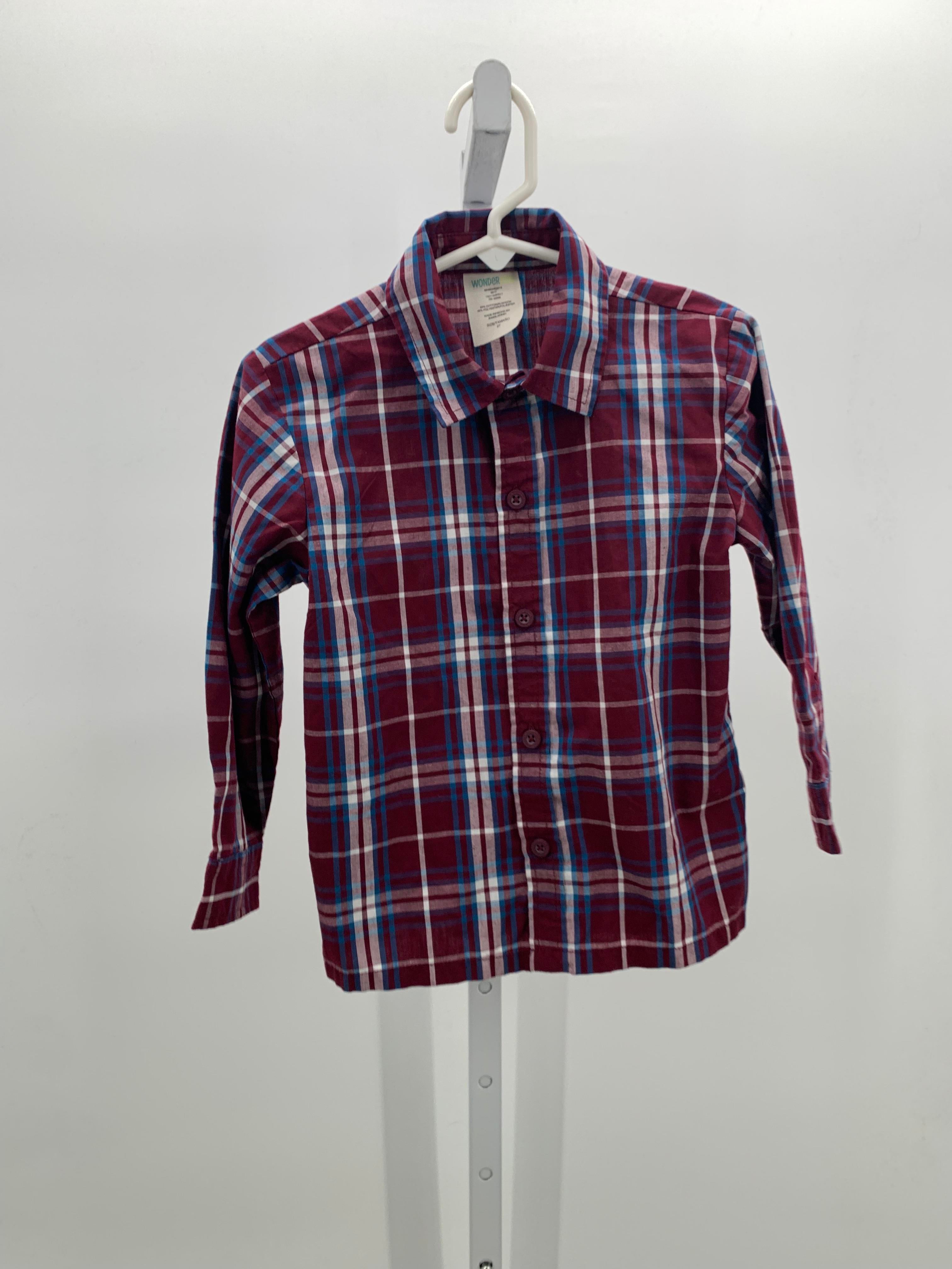 BLUE WHITE PLAID