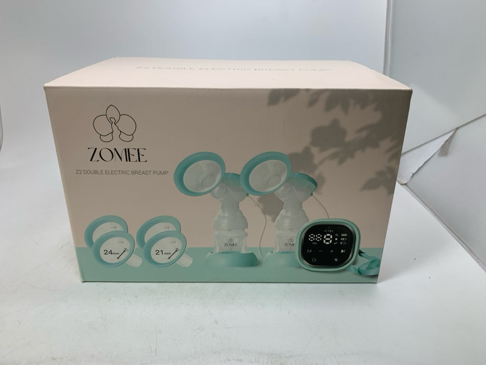 Zomee Z2 Double Electric Breast Pump- NIB