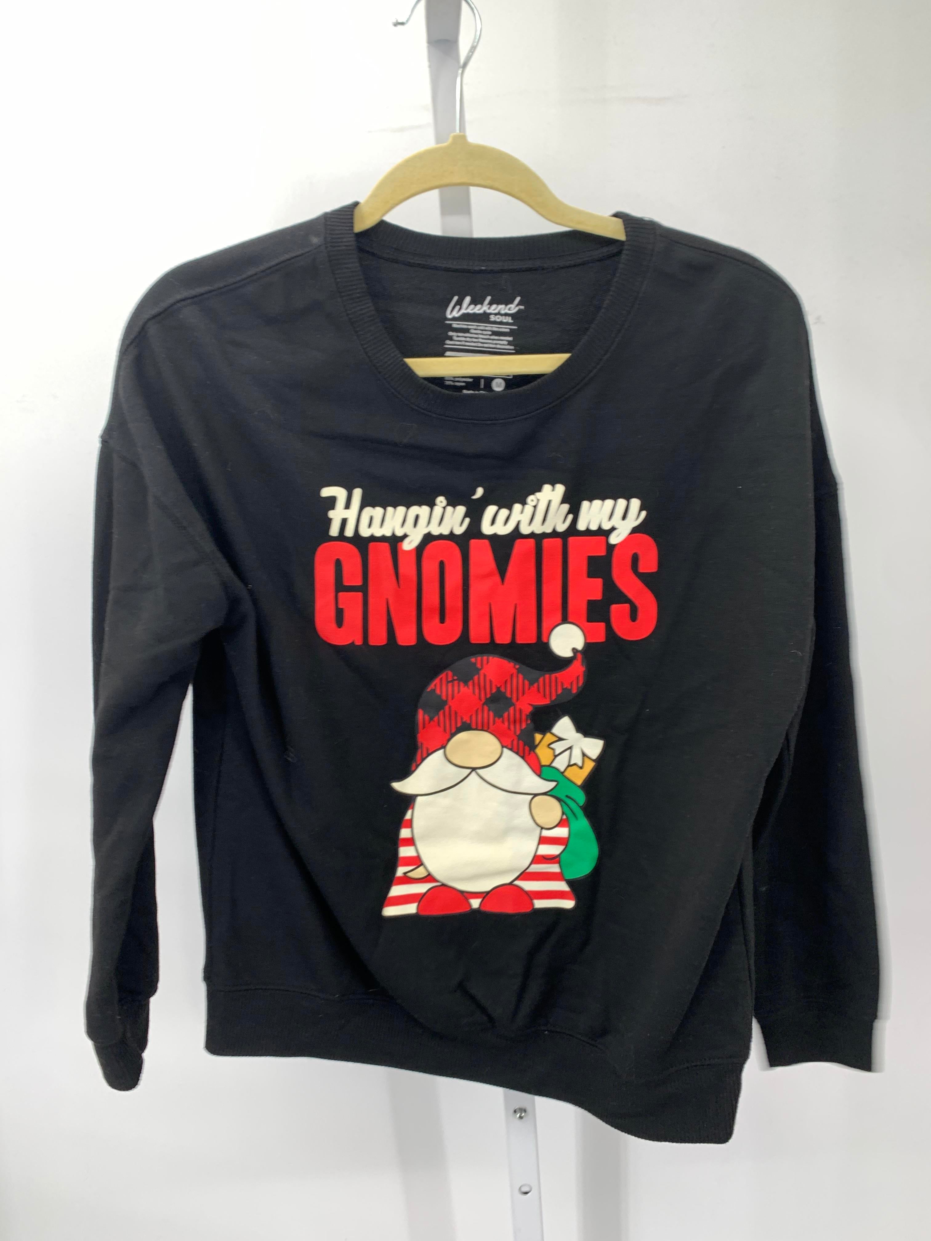 LONG SLV SHIRT HANGIN WITH MY GNOMIES.