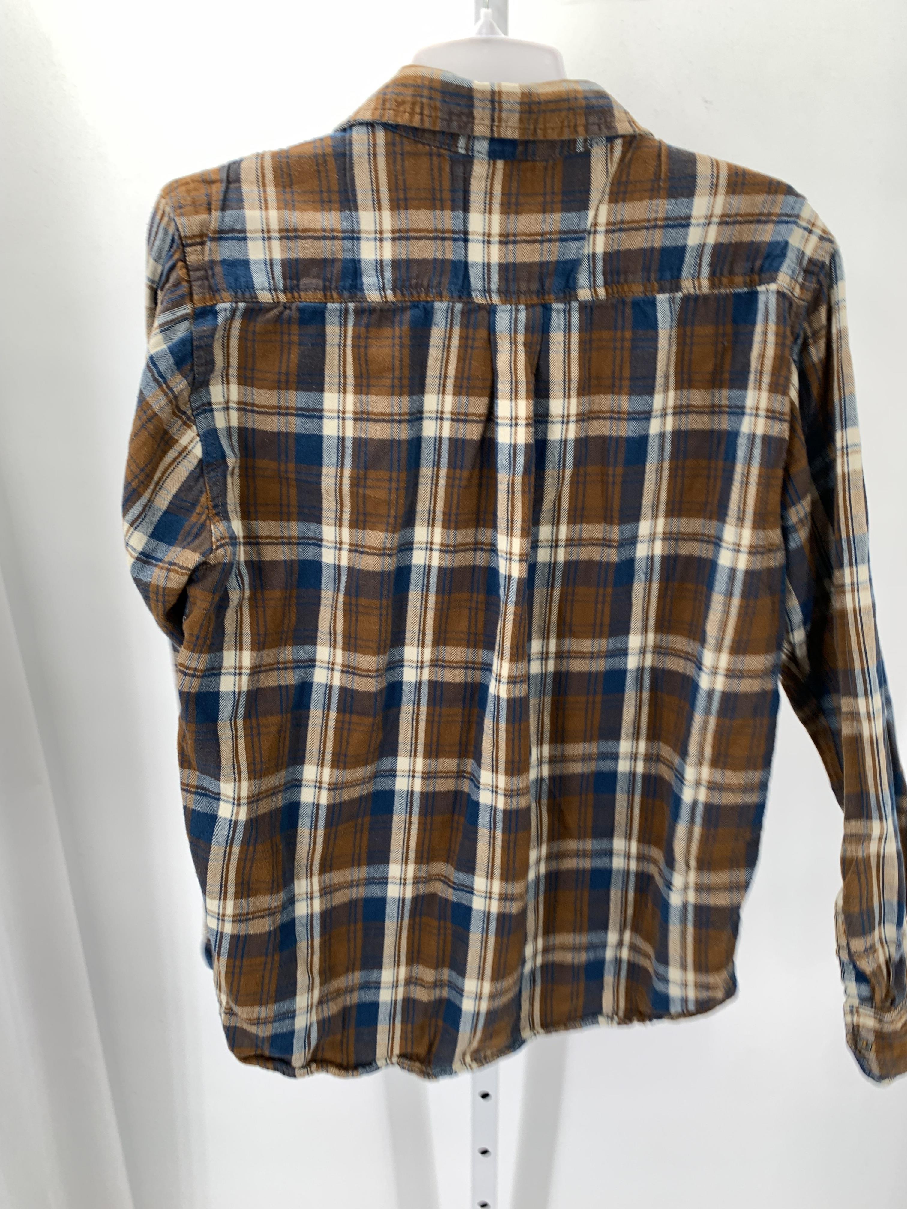 BLUE PLAID.