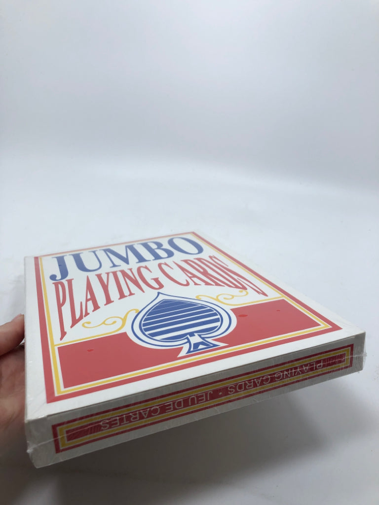 NIP JUMBO PLAYING CARDS.