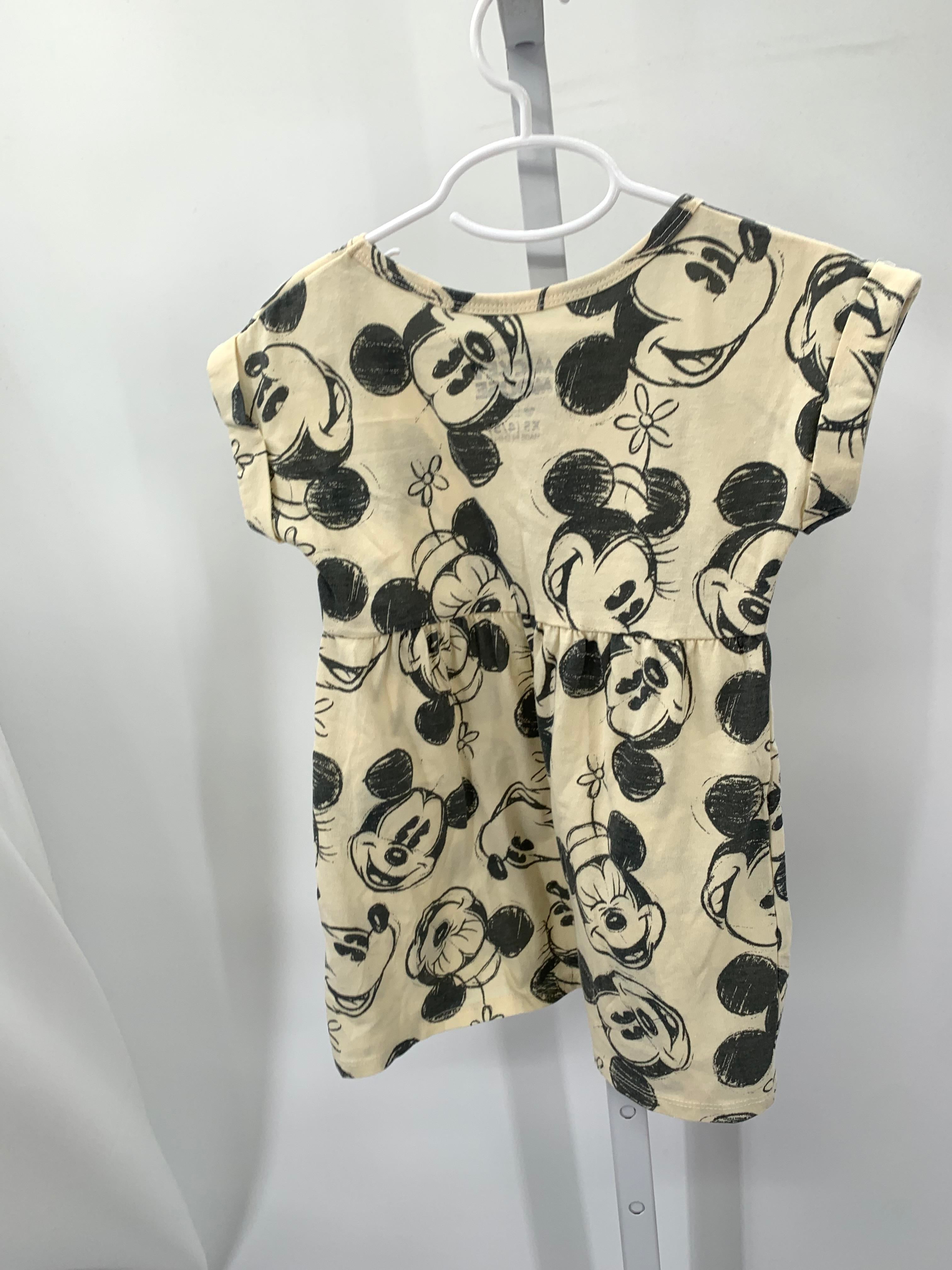 Disney Size 4-5 Girls Short Sleeve Dress