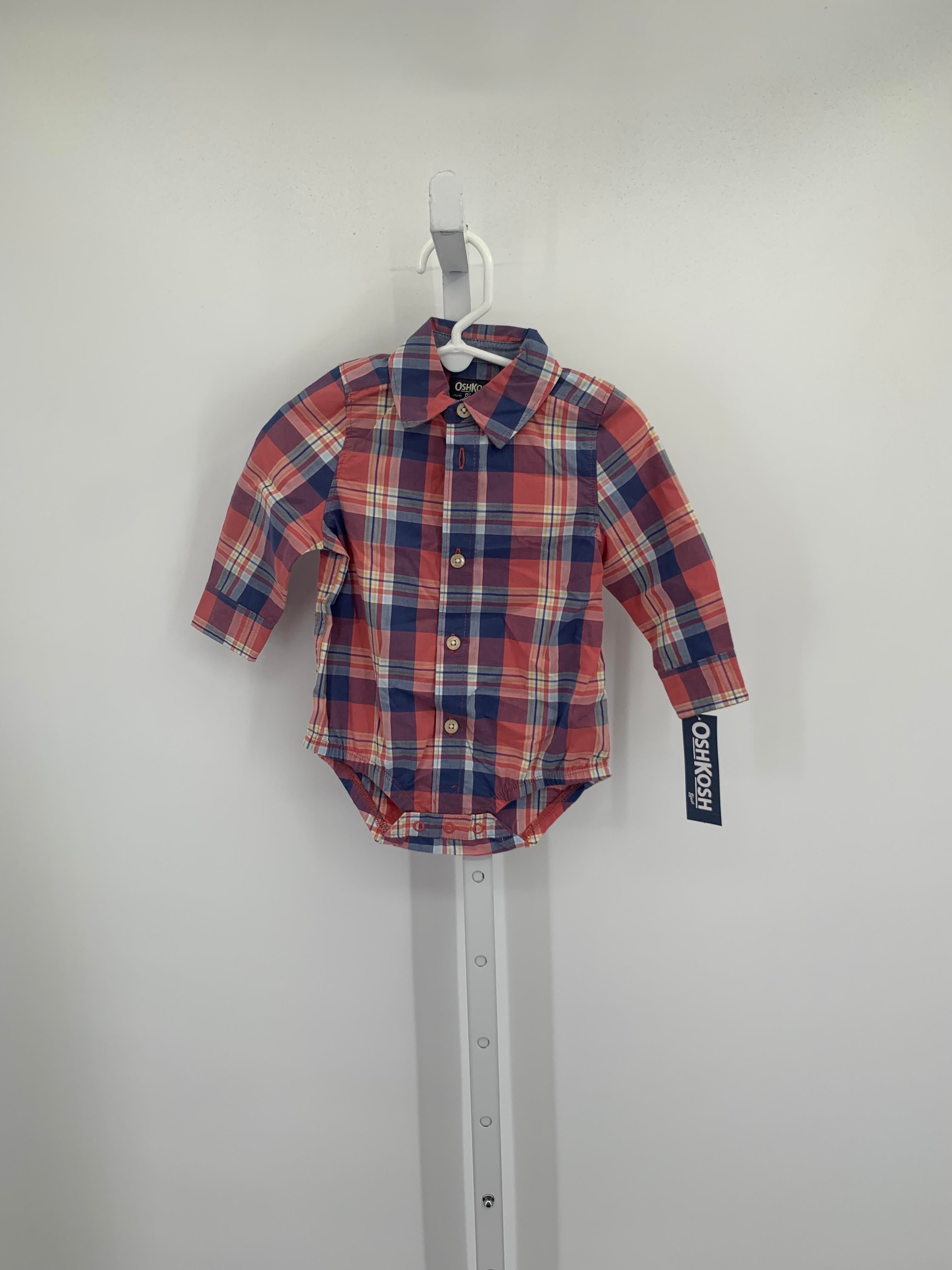 NEW BLUE PLAID BUTTON DOWN