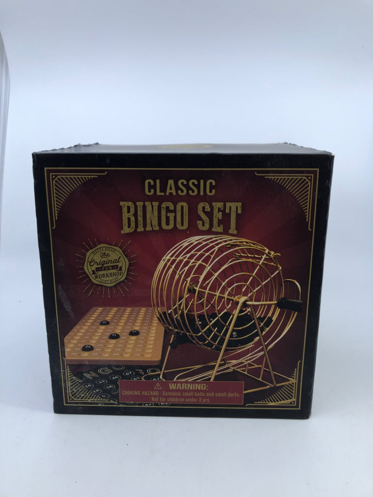 NIB BINGO SET.