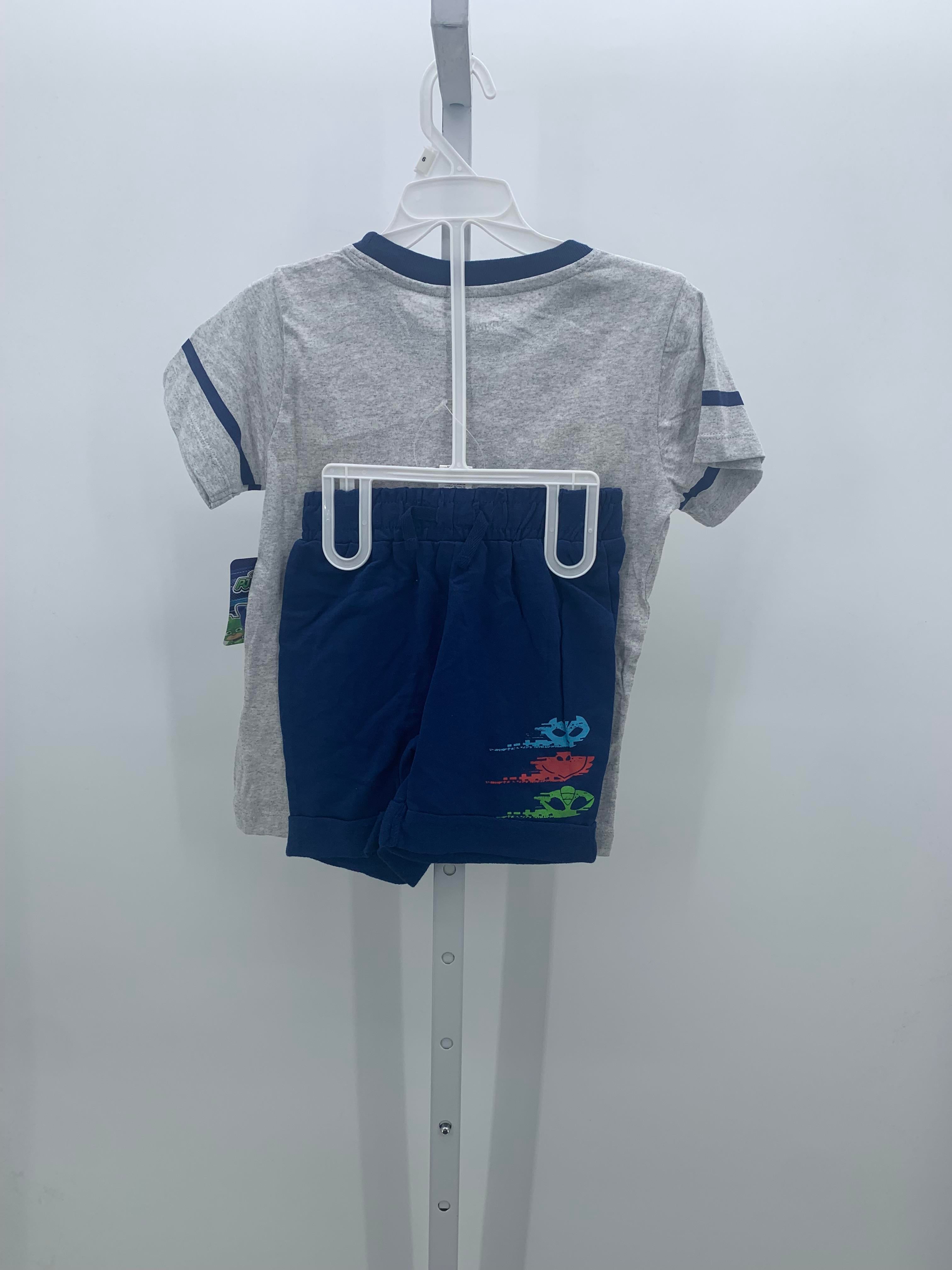 NEW MASK MODE TEE AND SHORTS.