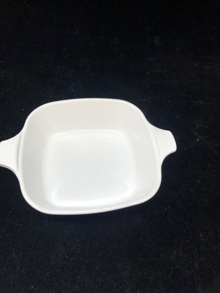 PETITE PAN WHITE CORNING WARE.