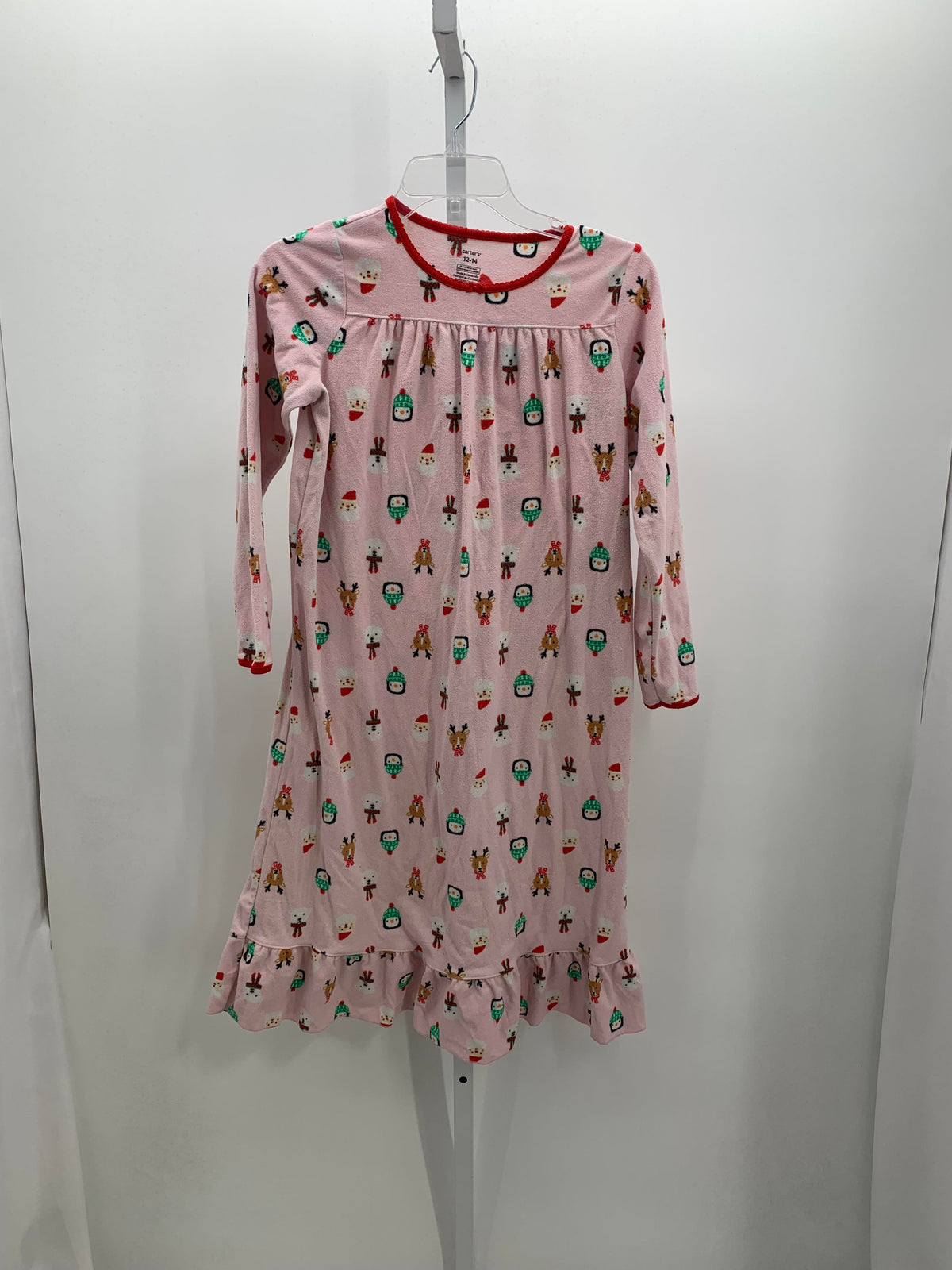 FLEECE NIGHTGOWN SATAN PENGUINS