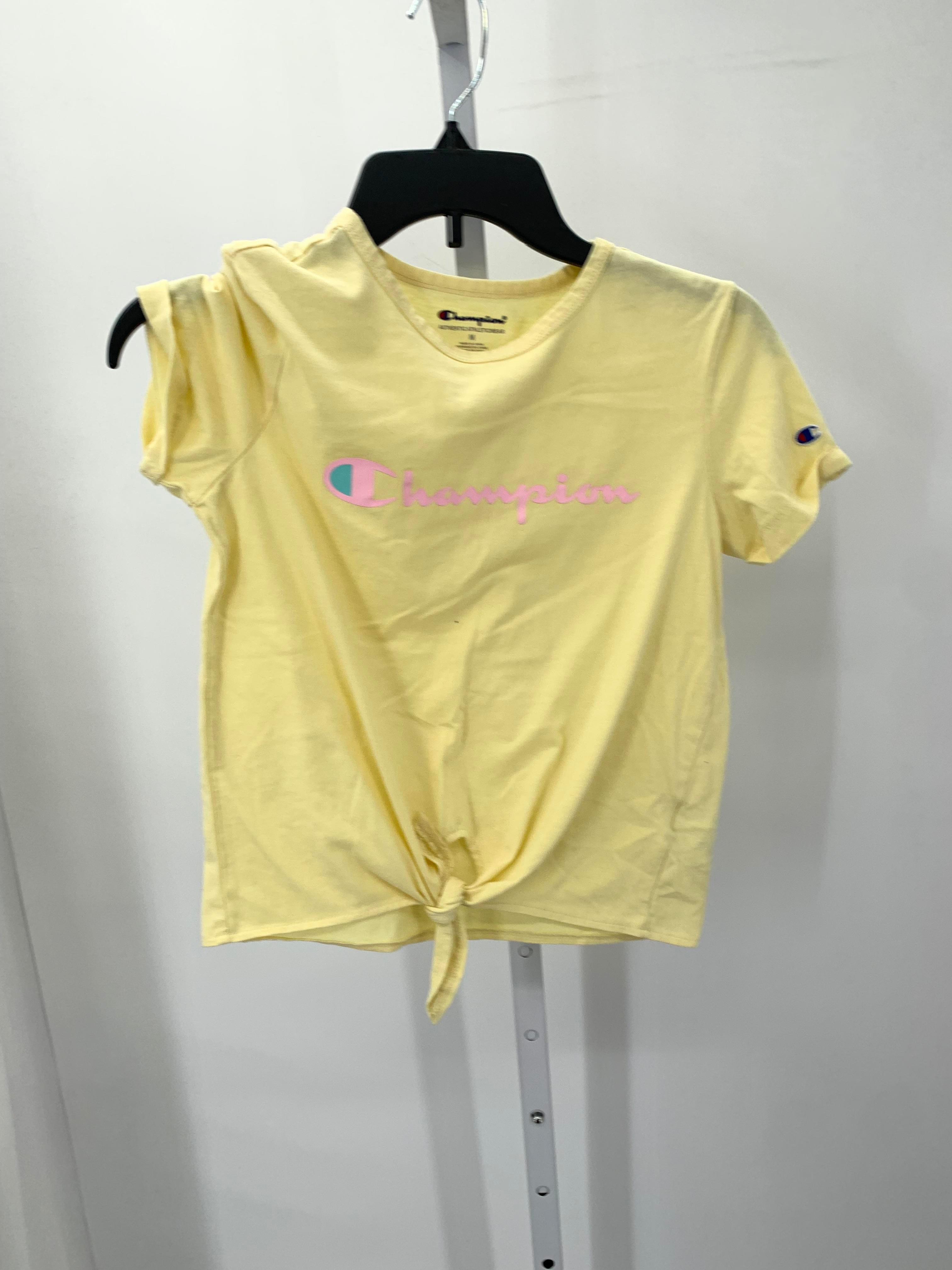 Champion Size 10-12 Girls Short Sleeve Shirt