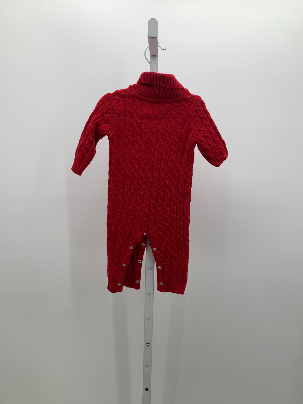 CABLED SWEATER ROMPER