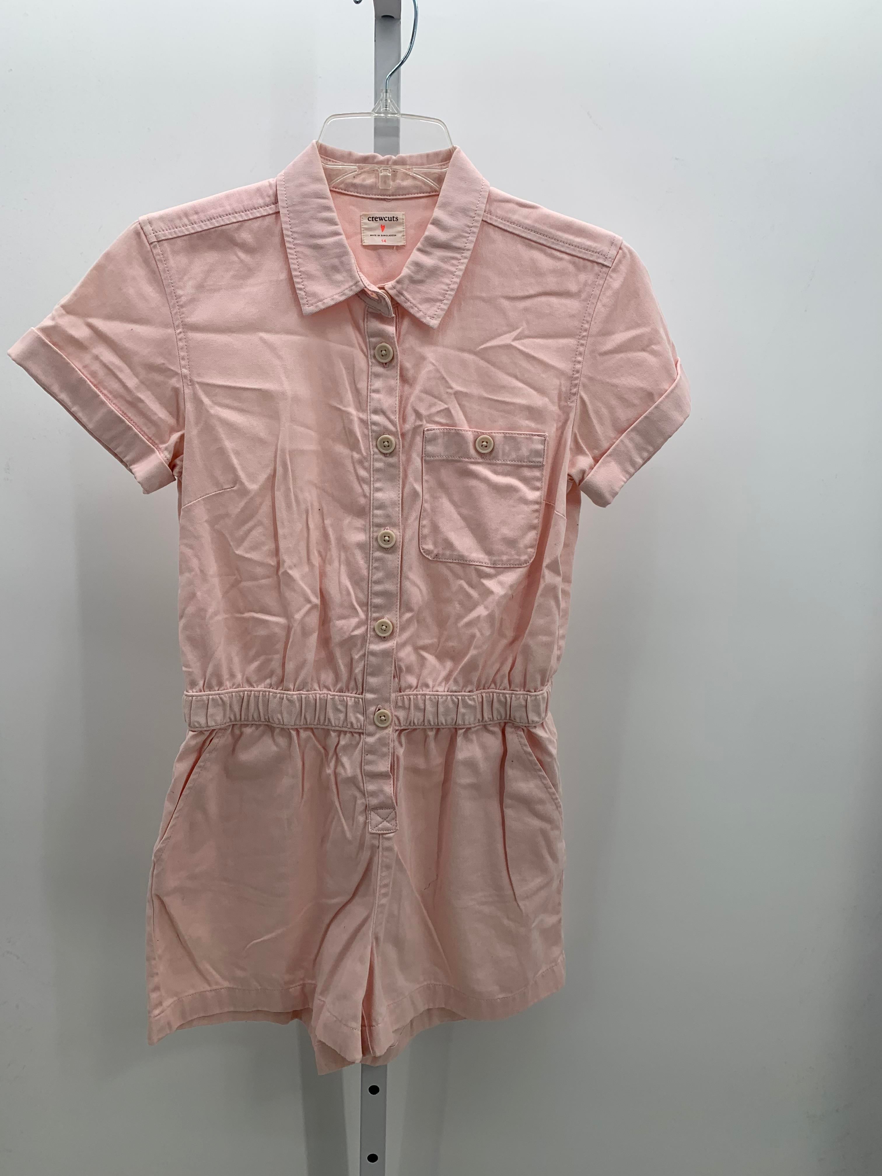 crewcuts Size 14 Girls Short Slv. Romper