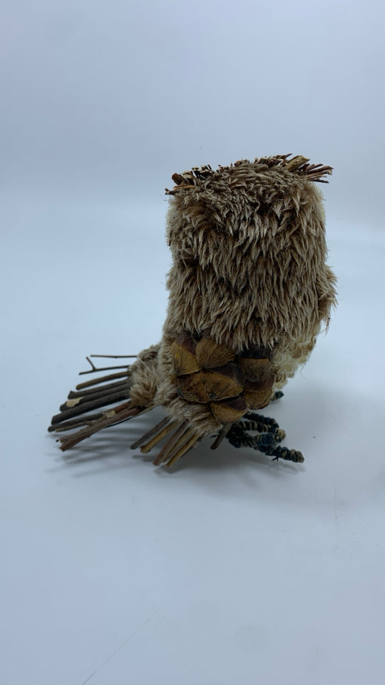 TWIG OWL FIGURE.