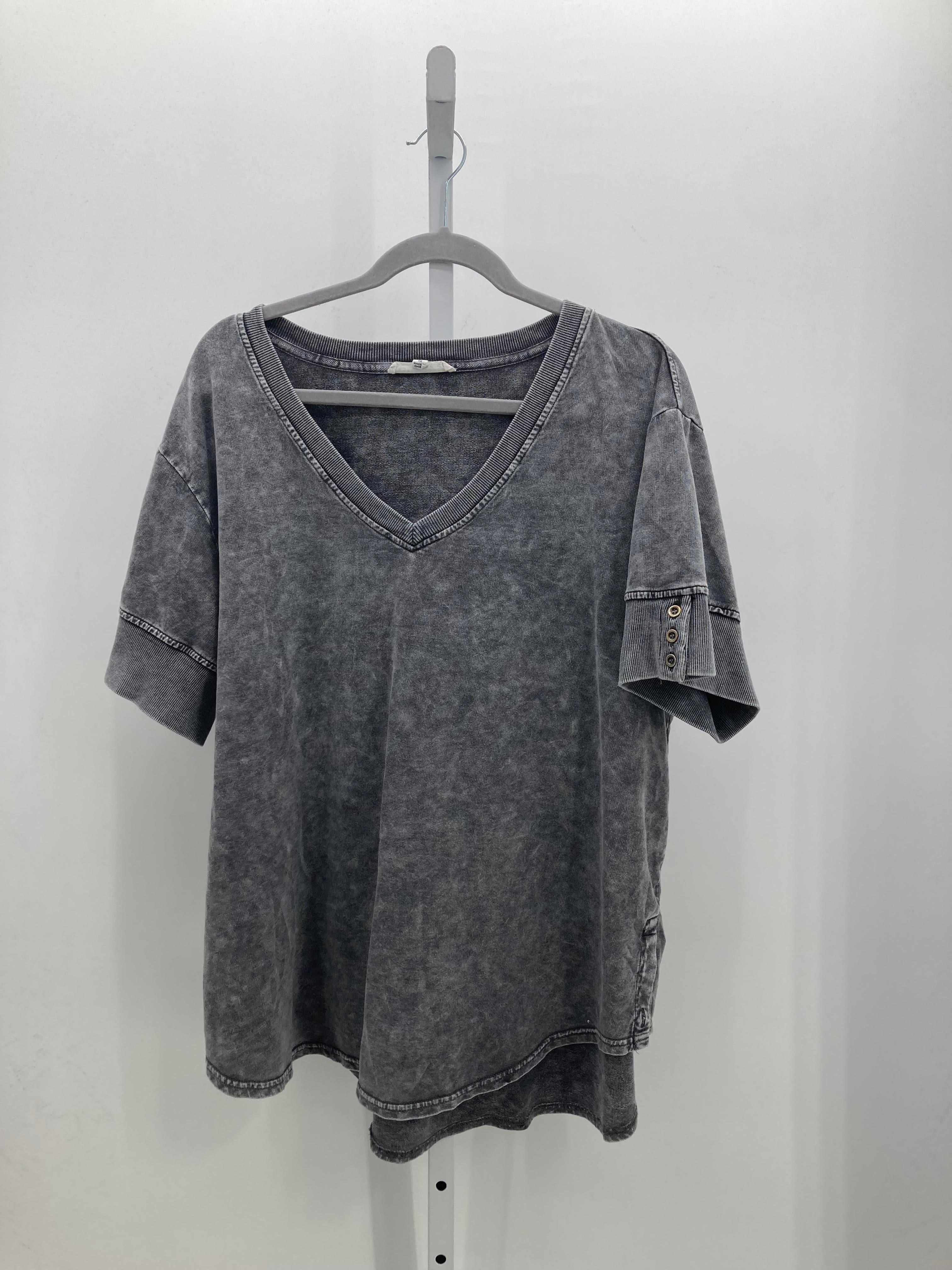 Jane + Delancey Size 1X Womens Short Sleeve Shirt