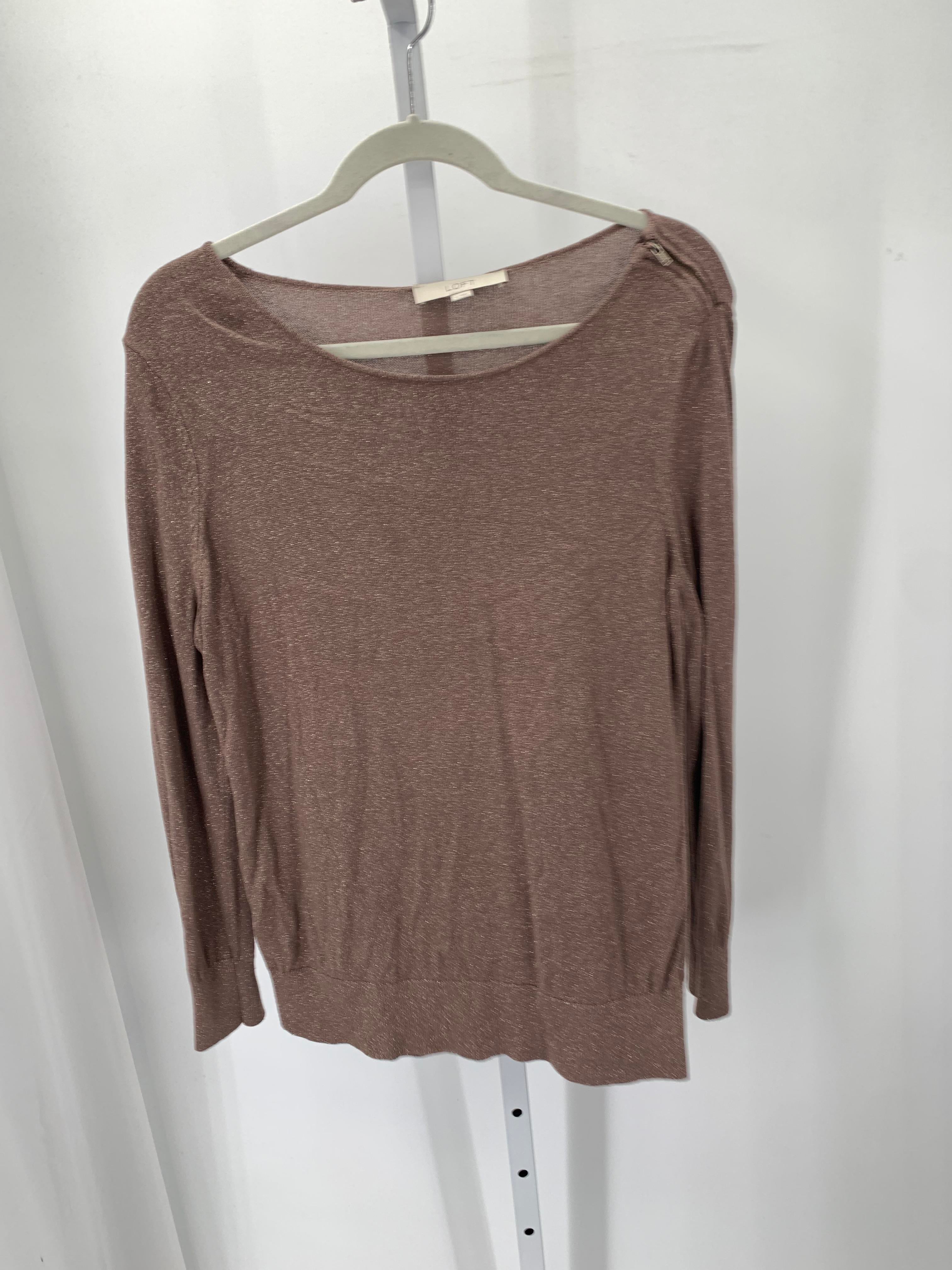Loft Size Extra Large Misses Long Slv Sweater