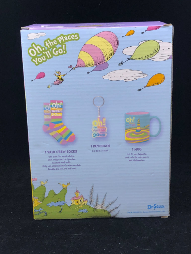 OH THE PLACES YOU'LL GO GIFT SET.