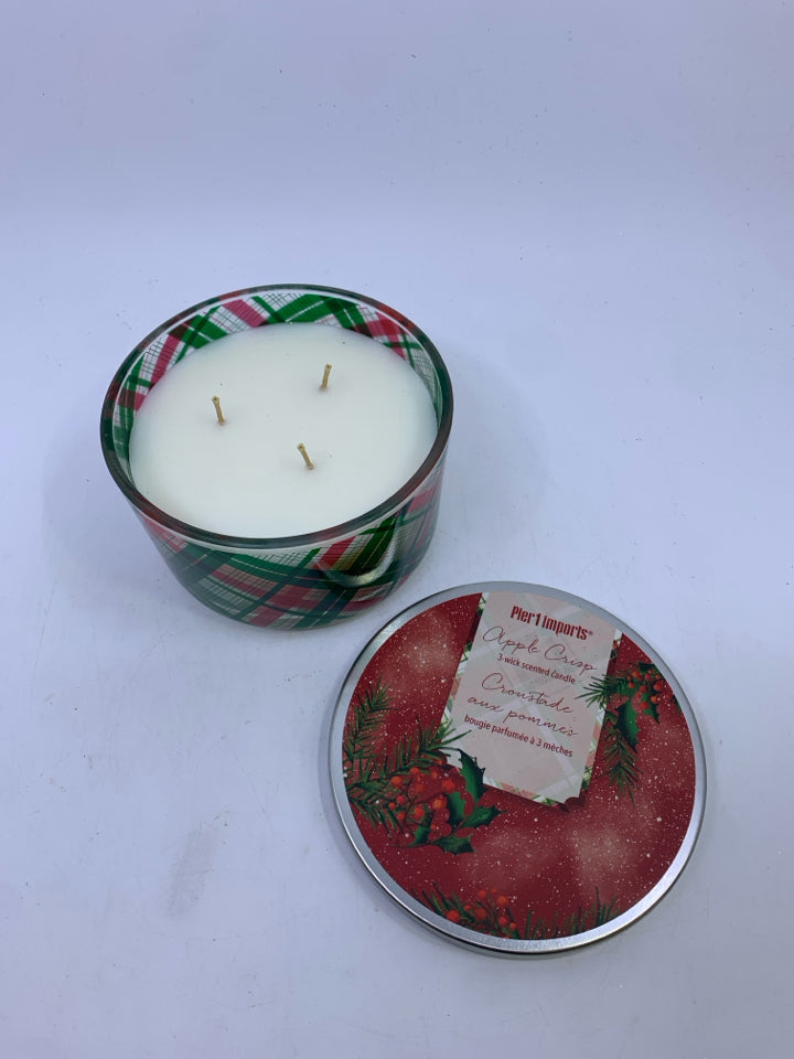 APPLE CRISP PIER ONE CANDLE.