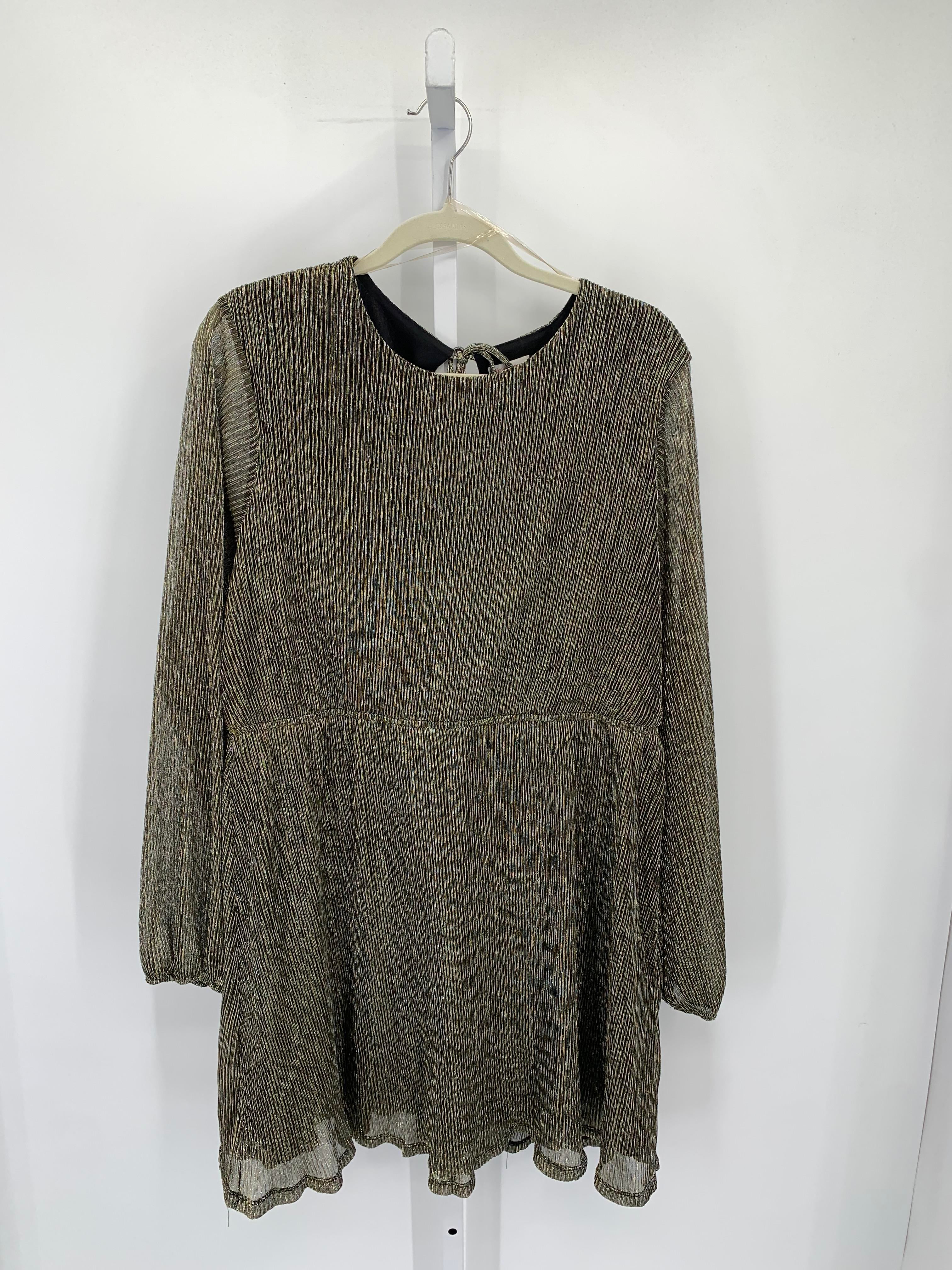 Xhilaration Size XXL Misses Long Sleeve Dress