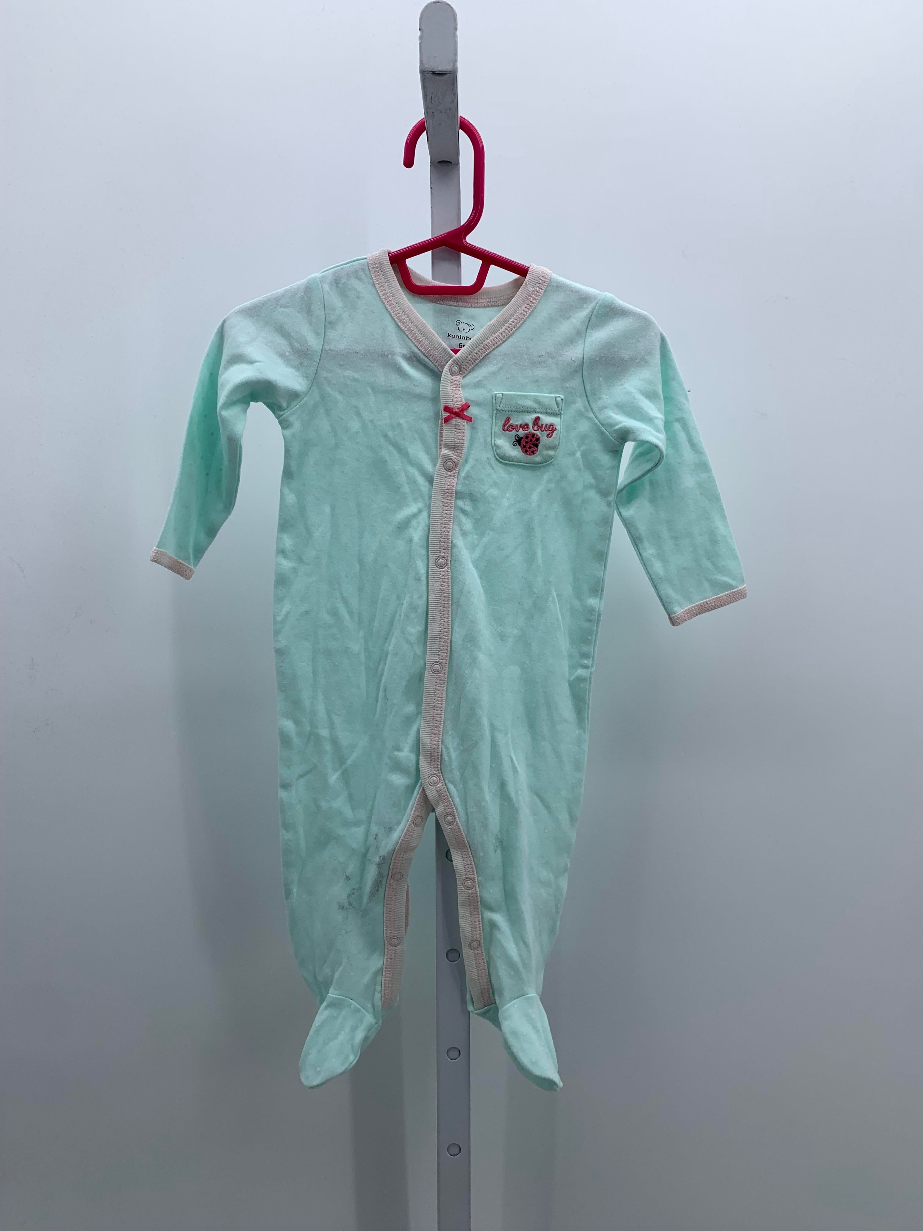 Koala Baby Size 6 Months Girls Long Slv. Romper