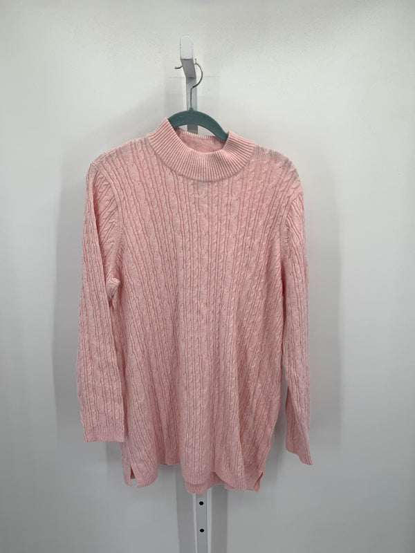 Lands End Size Extra Large Misses Long Slv Sweater