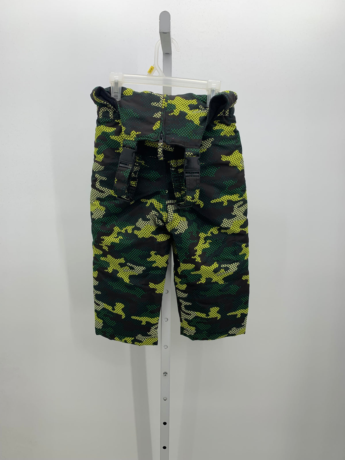 YELLOW GREEN CAMO BIB