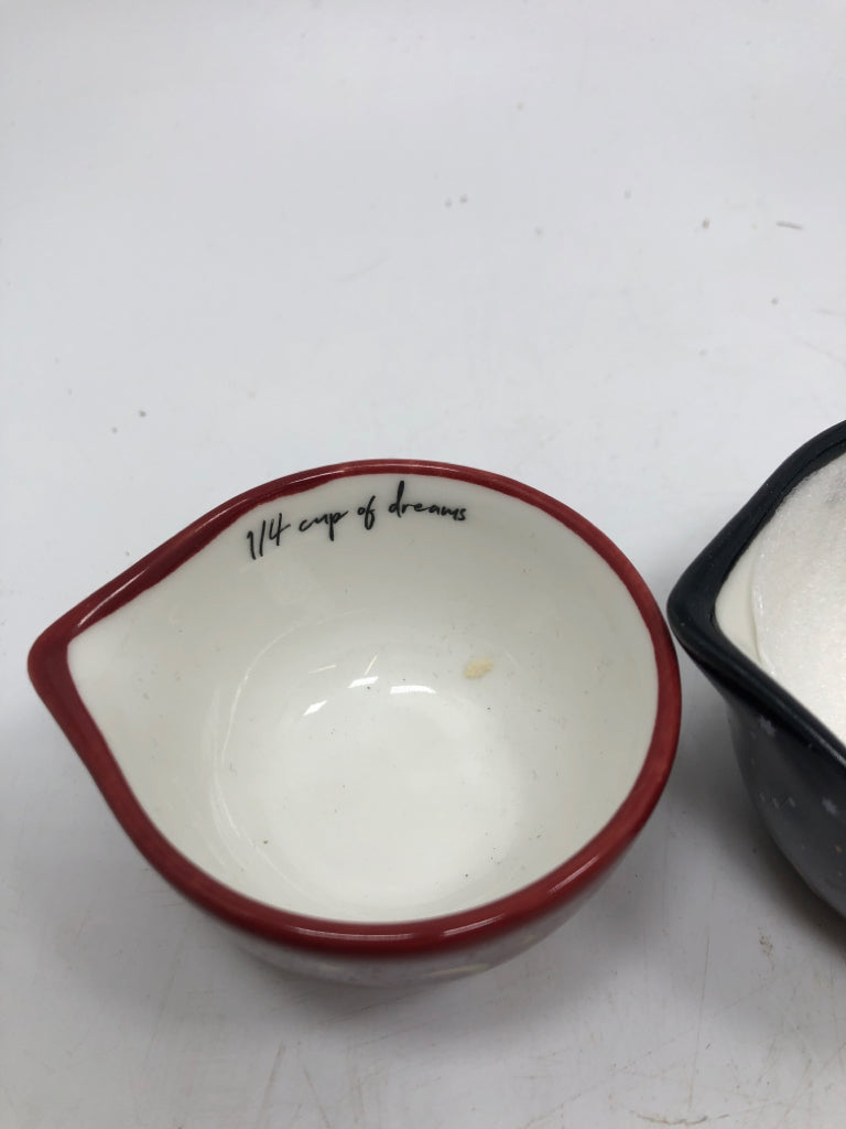 4PC CELESTIAL MEASURING CUPS.