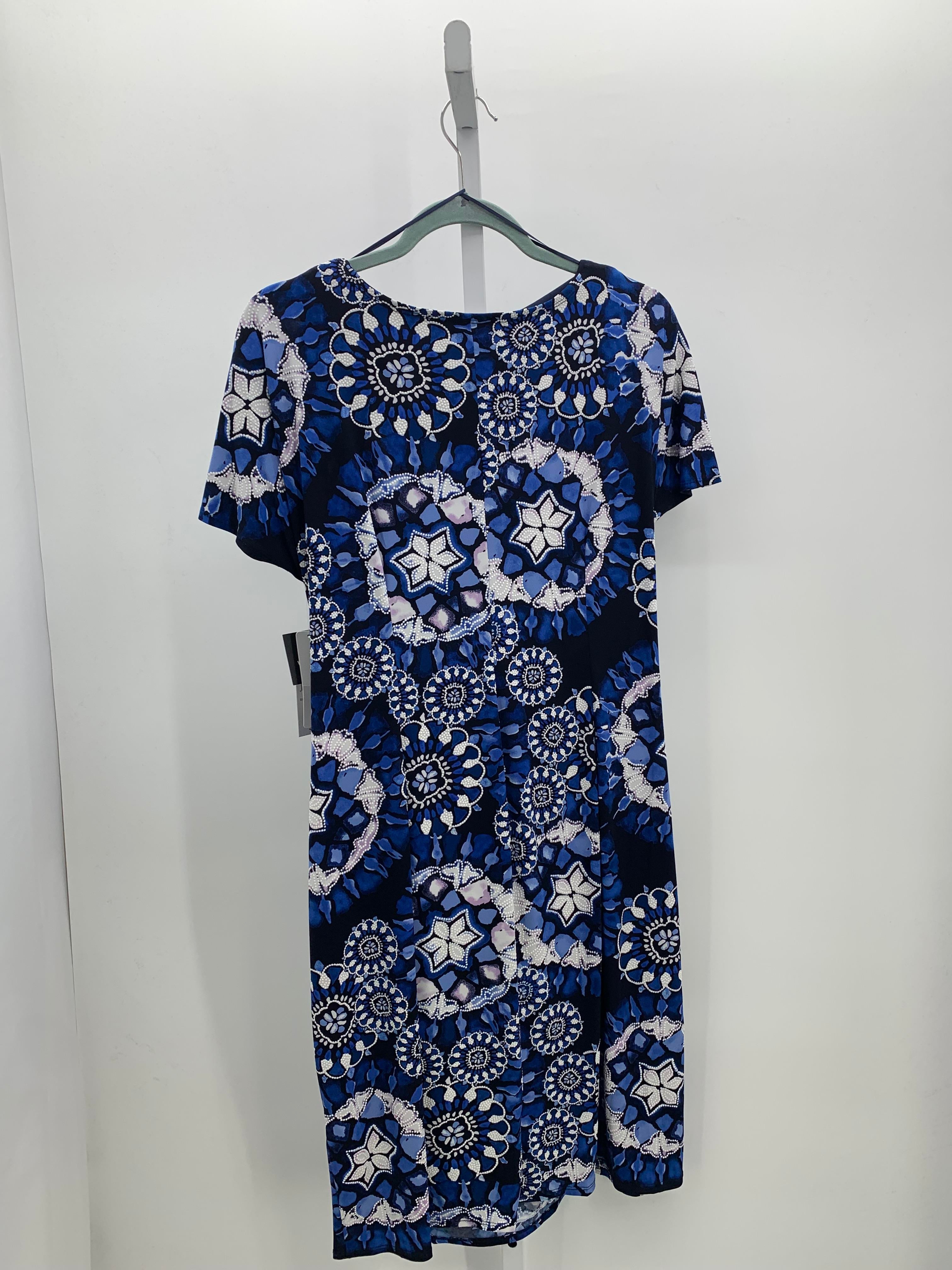 Robbie Bee Size Large Misses Short Sleeve Dress