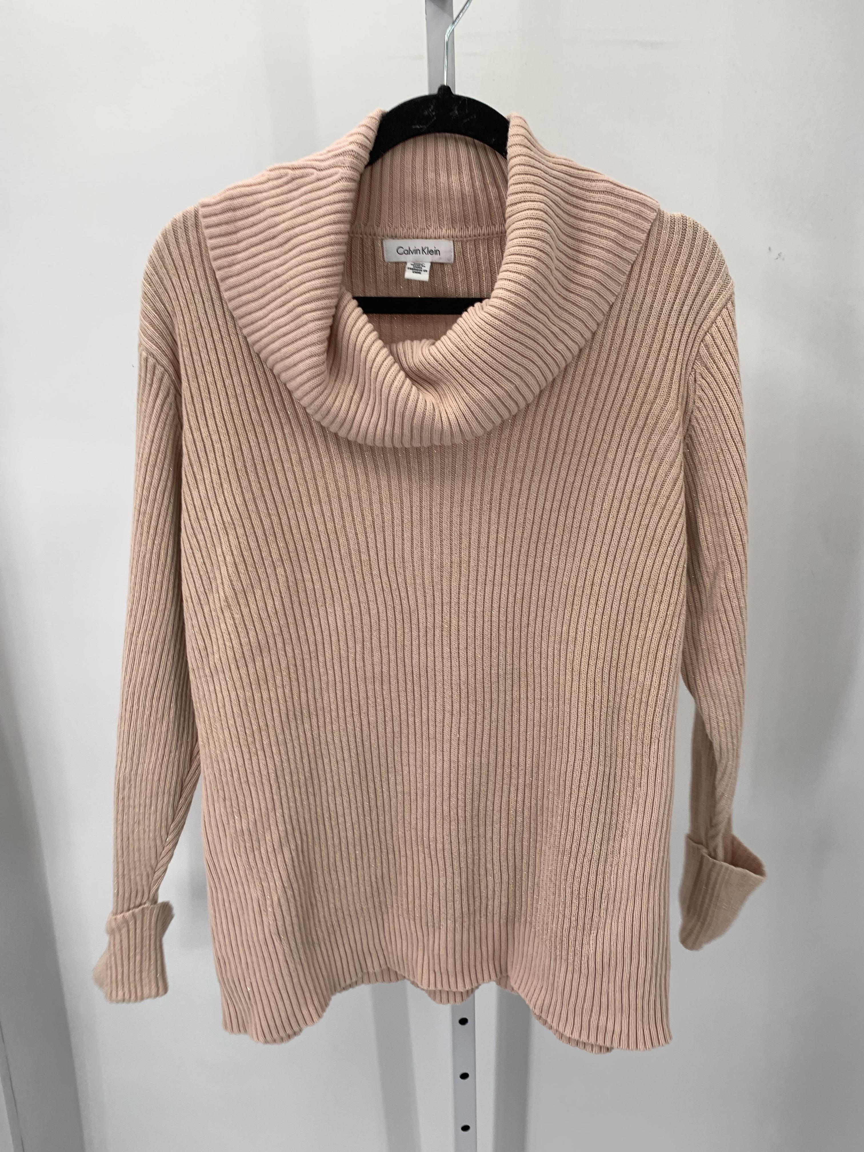 Calvin Klein Size Extra Large Misses Long Slv Sweater