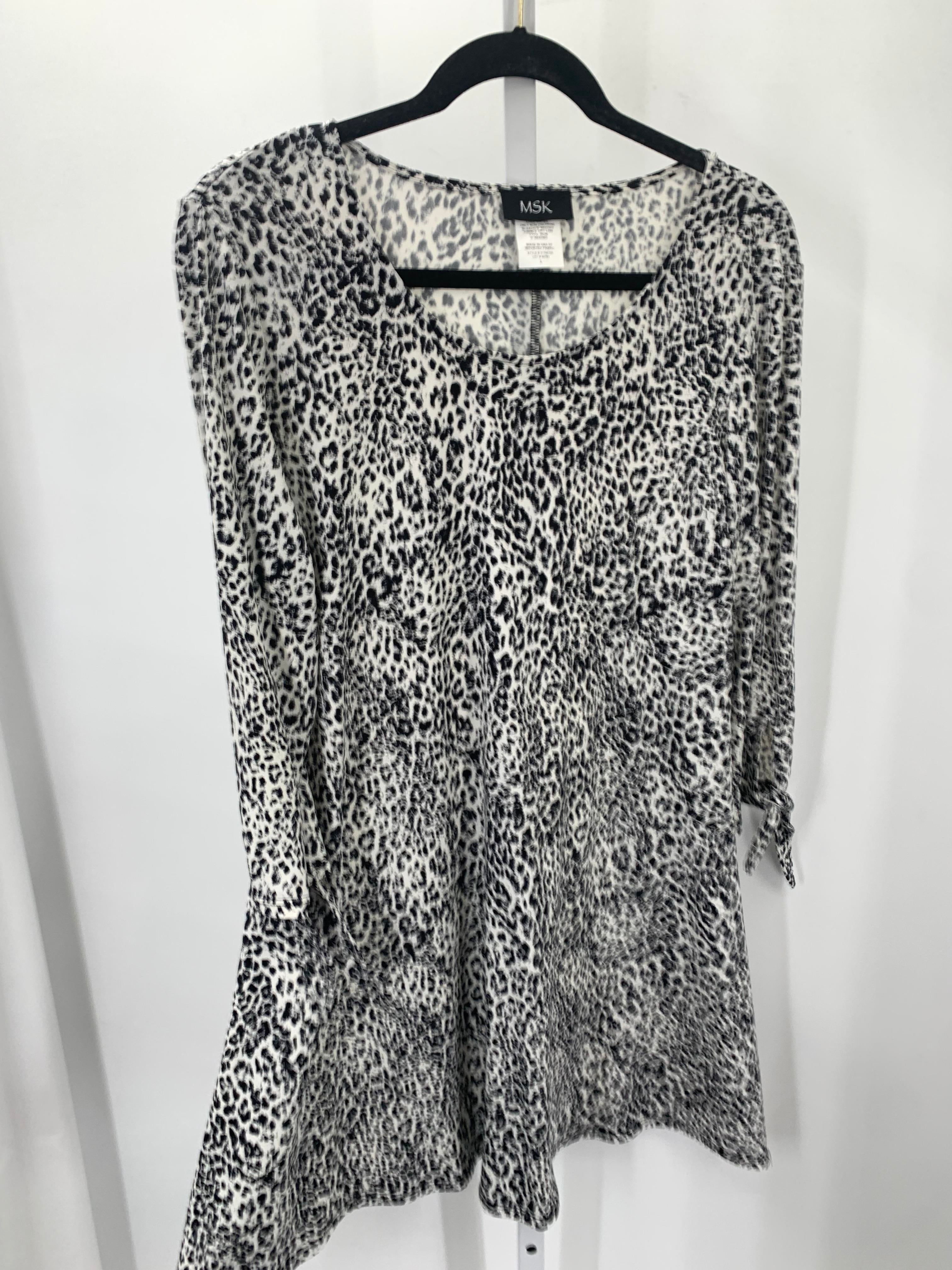 MSK Size L/XL Misses 3/4 Sleeve Dress