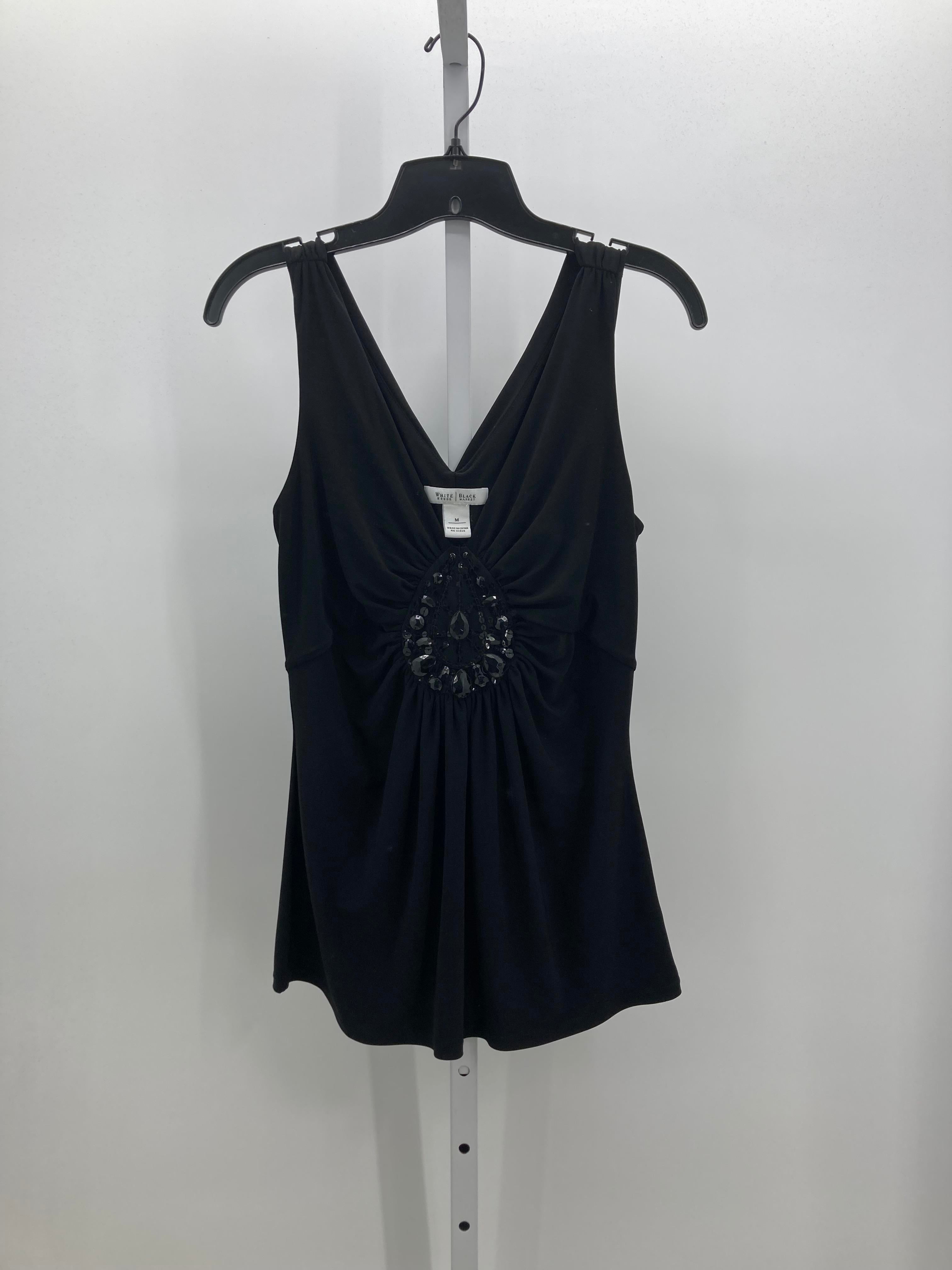 White House Black Size Medium Misses Sleeveless Shirt