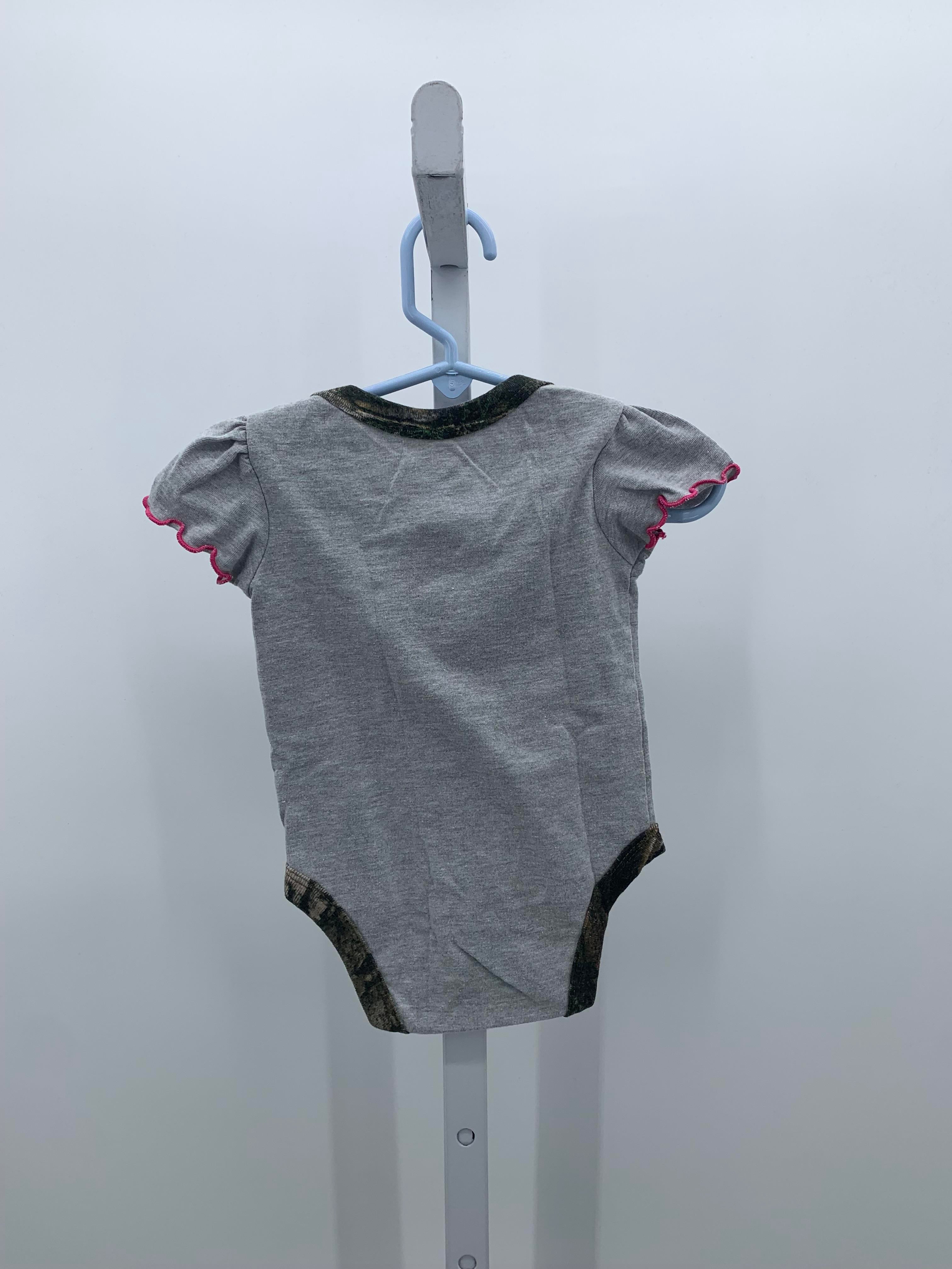 Mossy Oak Size 0-3 months Girls Short Sleeve Shirt