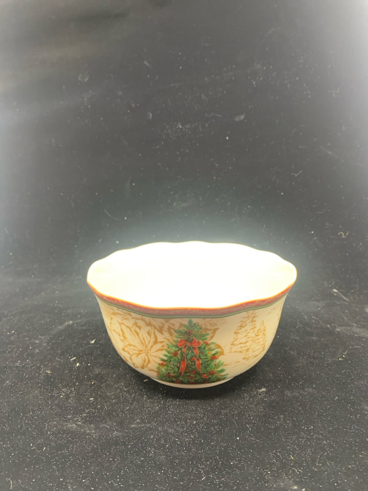 SMALL CHRISTMAS TREE BOWL.