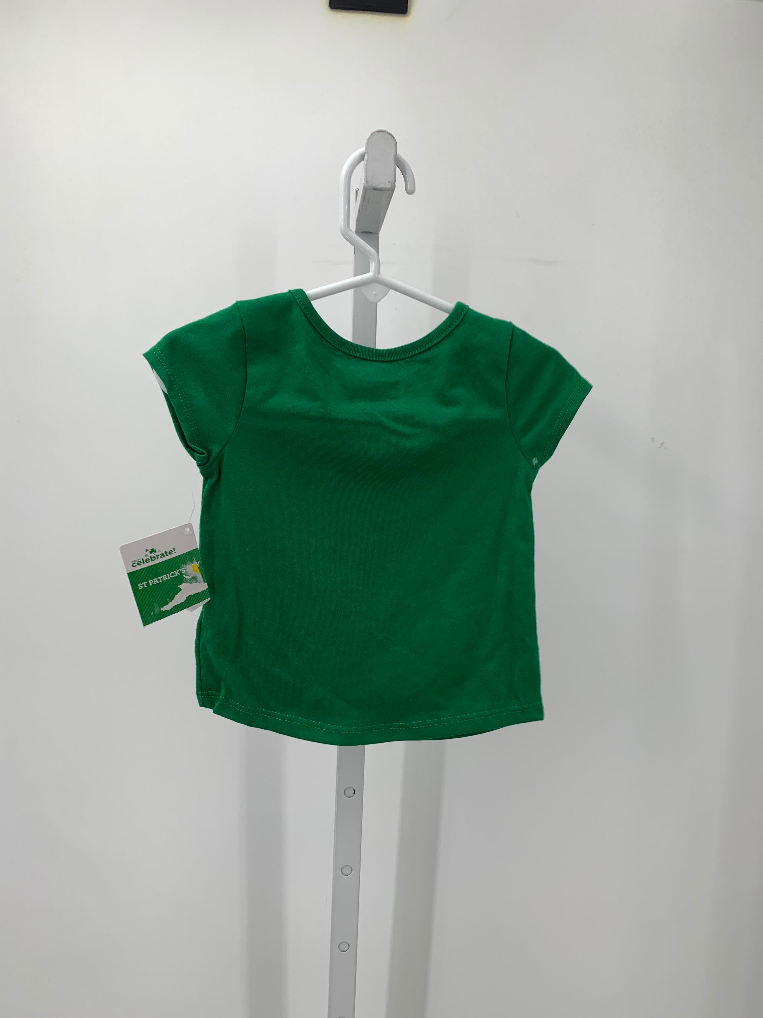 NEW SHORT SLV SHIRT SHAMROCK KISSES.