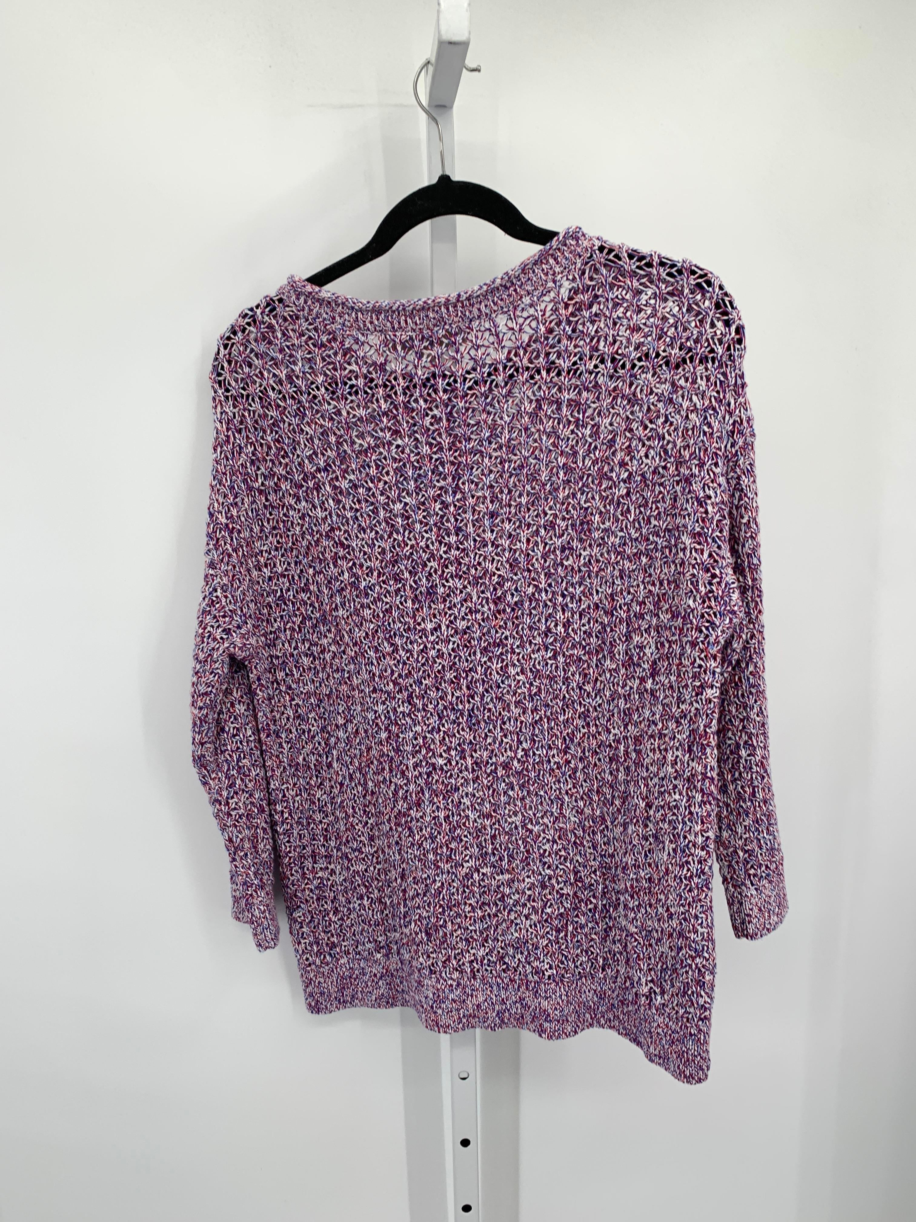 Loft Size Small Misses Long Slv Sweater