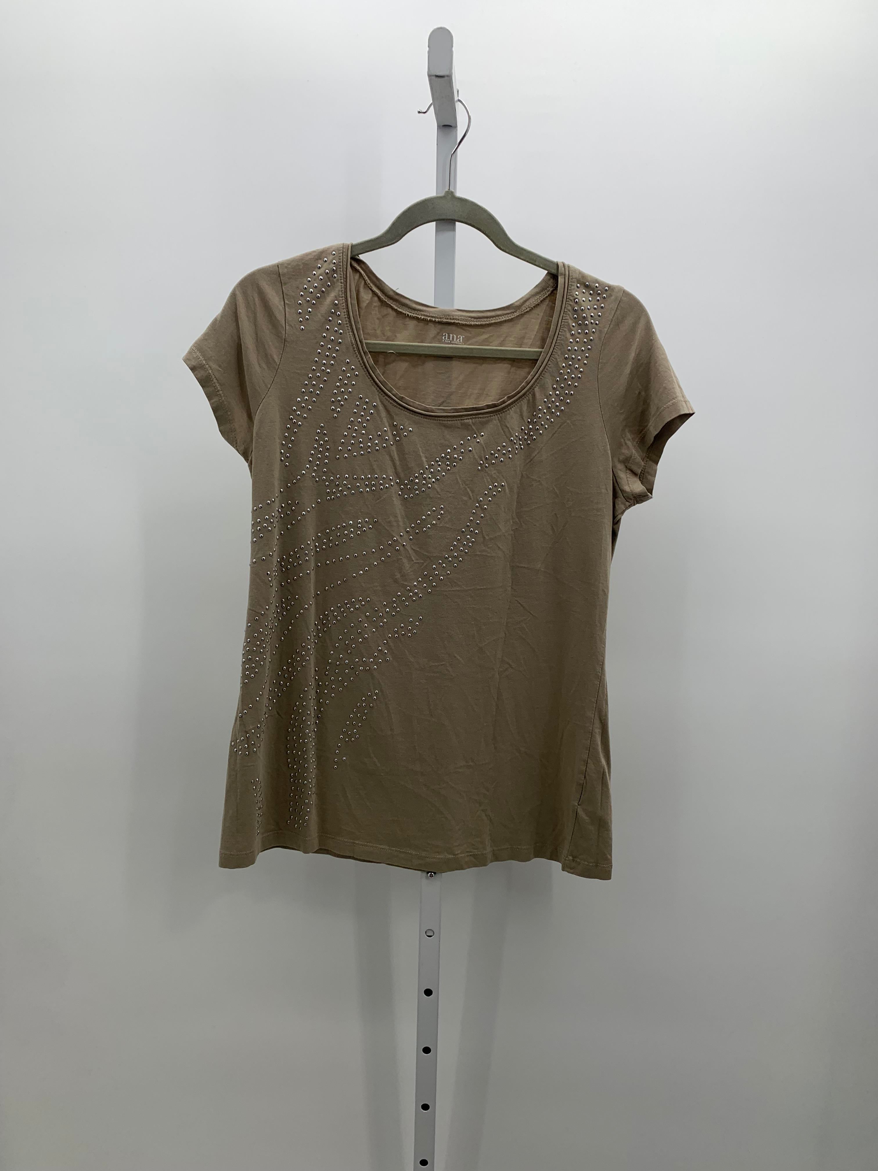 A.N.A. Size Large Misses Short Sleeve Shirt