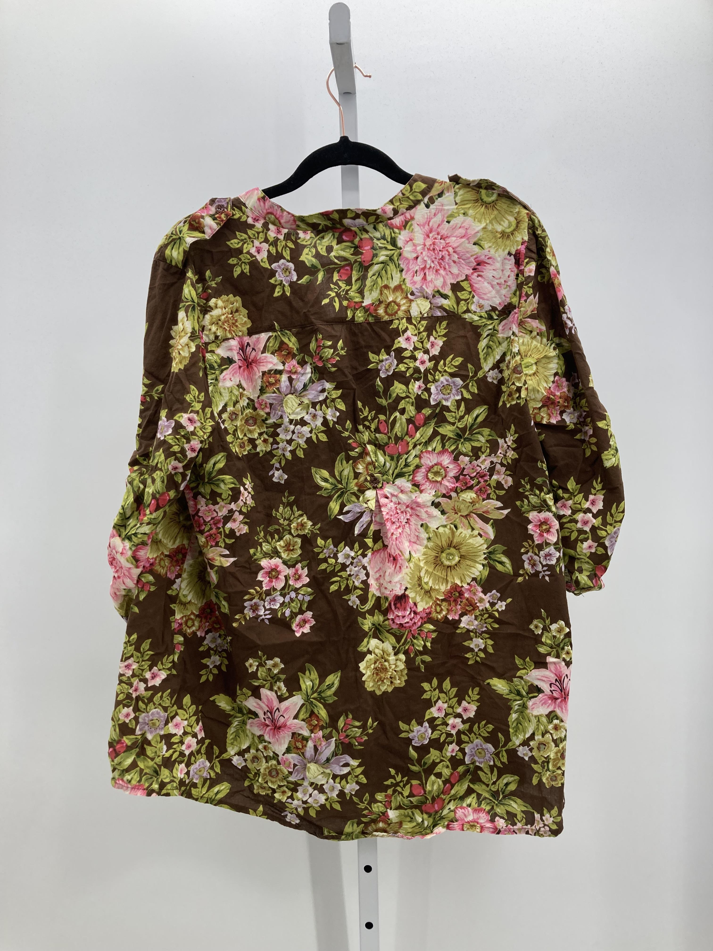 Size 20 W Womens Short Sleeve Shirt