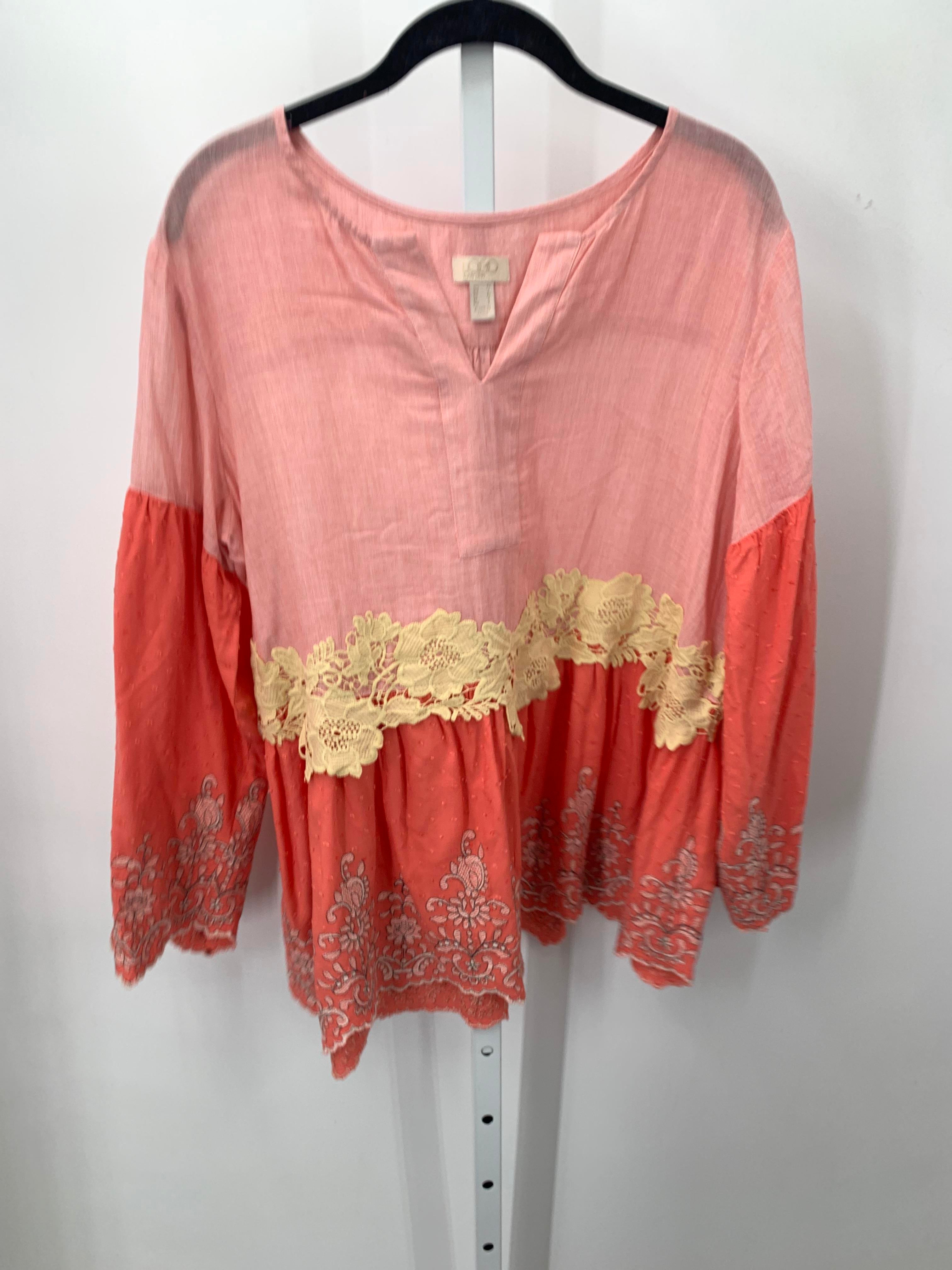 LOGO Size Medium Misses Long Sleeve Shirt