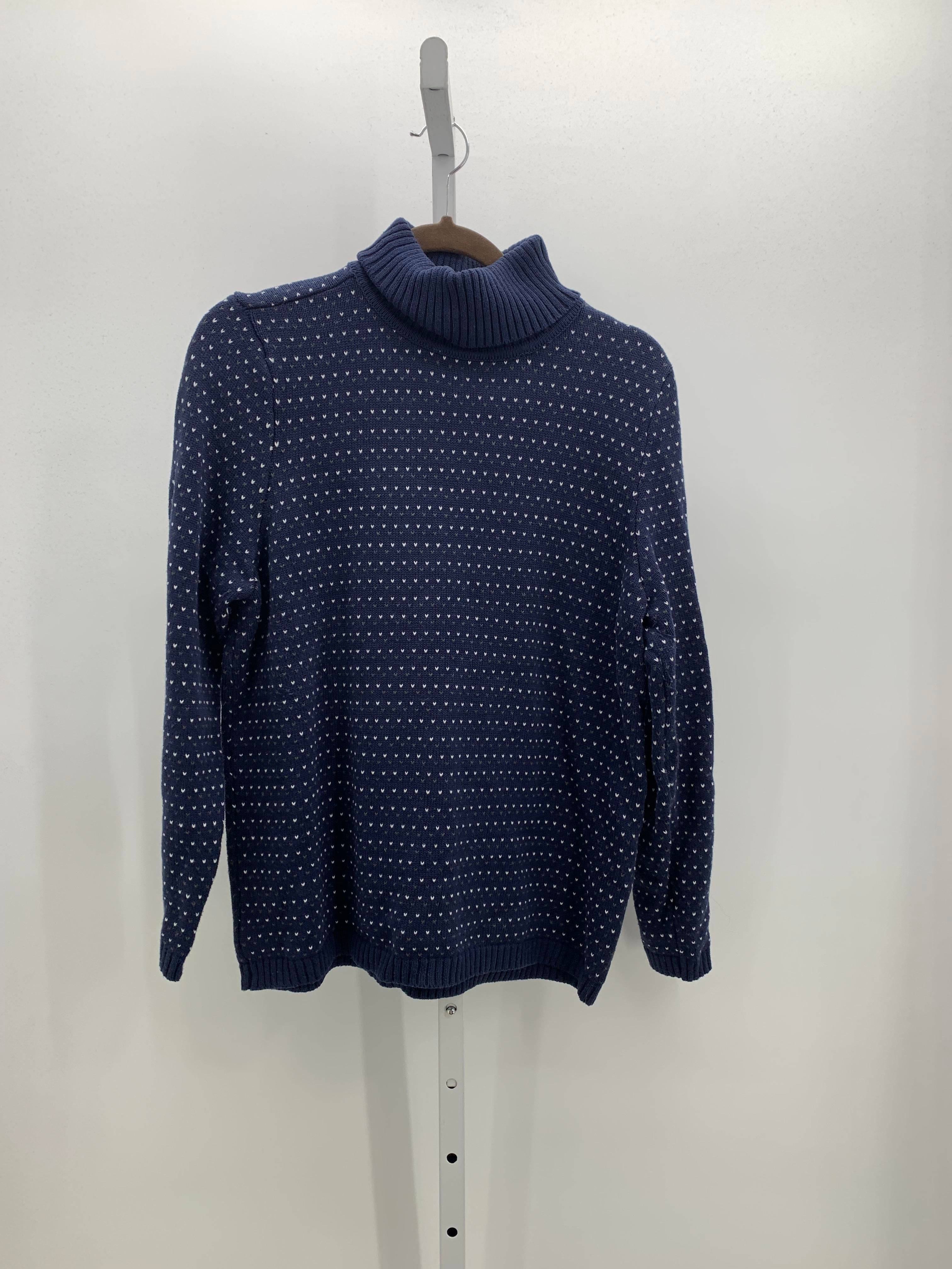 Karen Scott Size Large Misses Long Slv Sweater