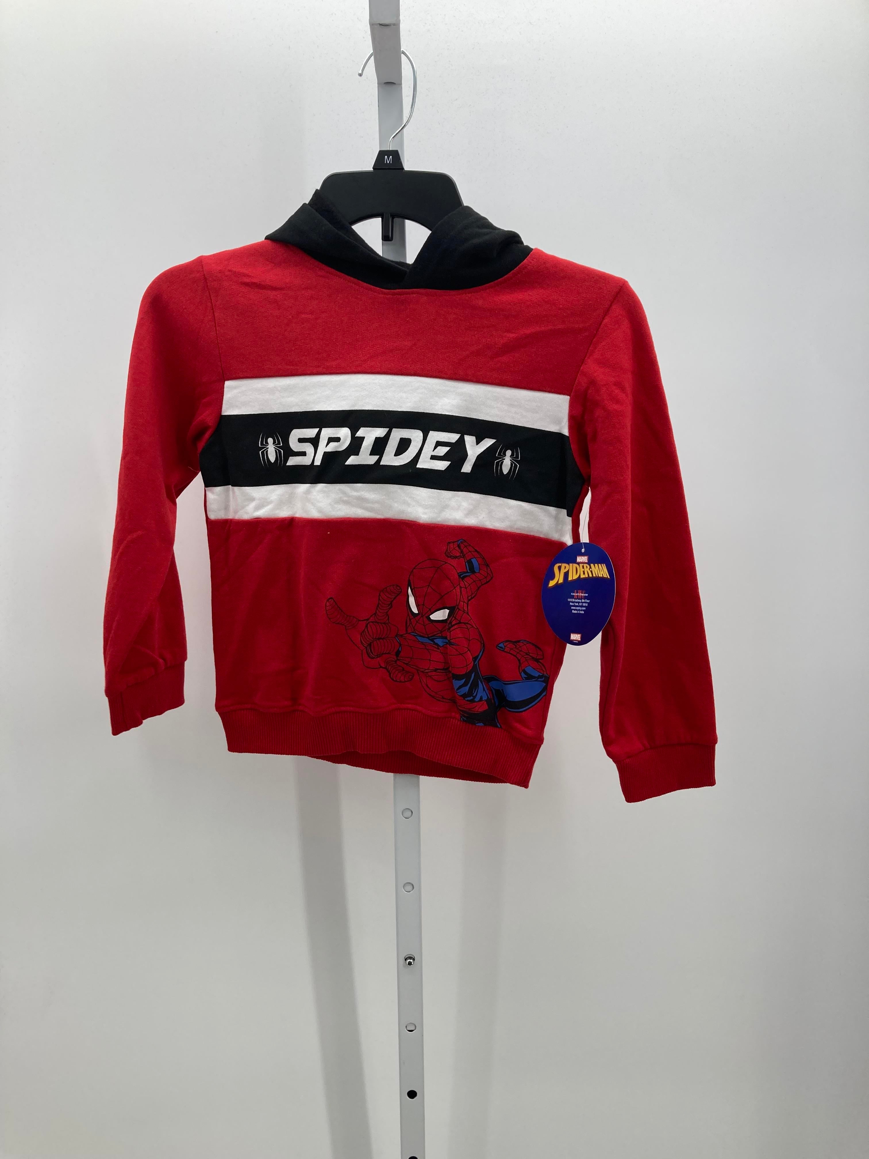 HOODED SPIDEY KNIT