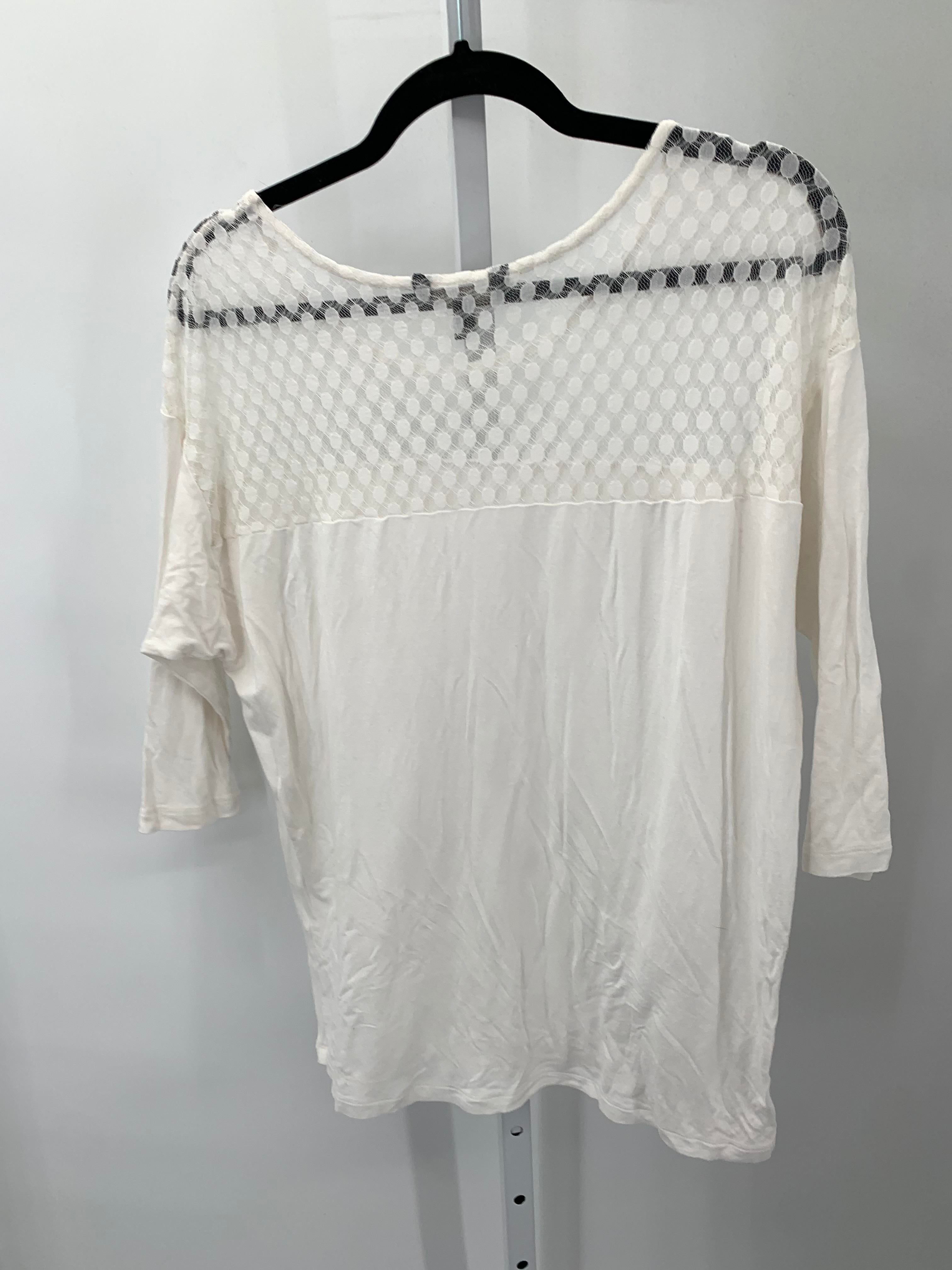 Banana Republic Size Medium Misses 3/4 Sleeve Shirt
