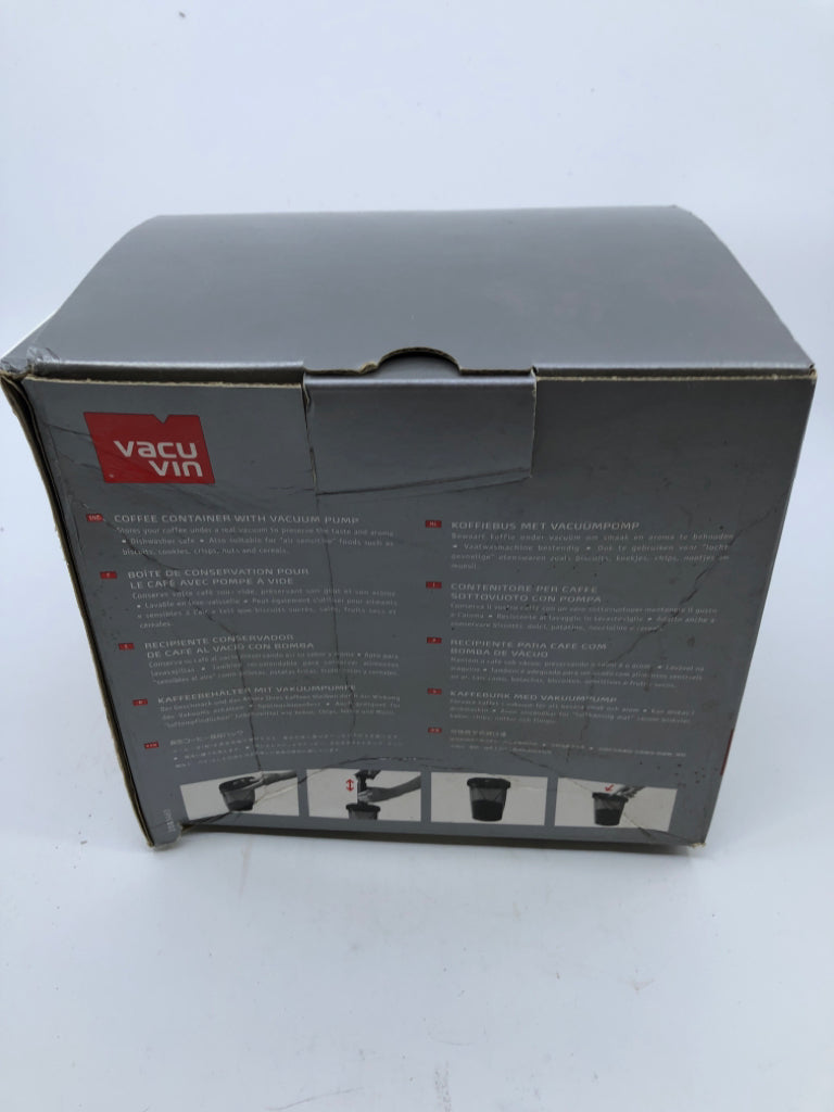 NIB VACUUM COFFEE SAVER CONTAINER