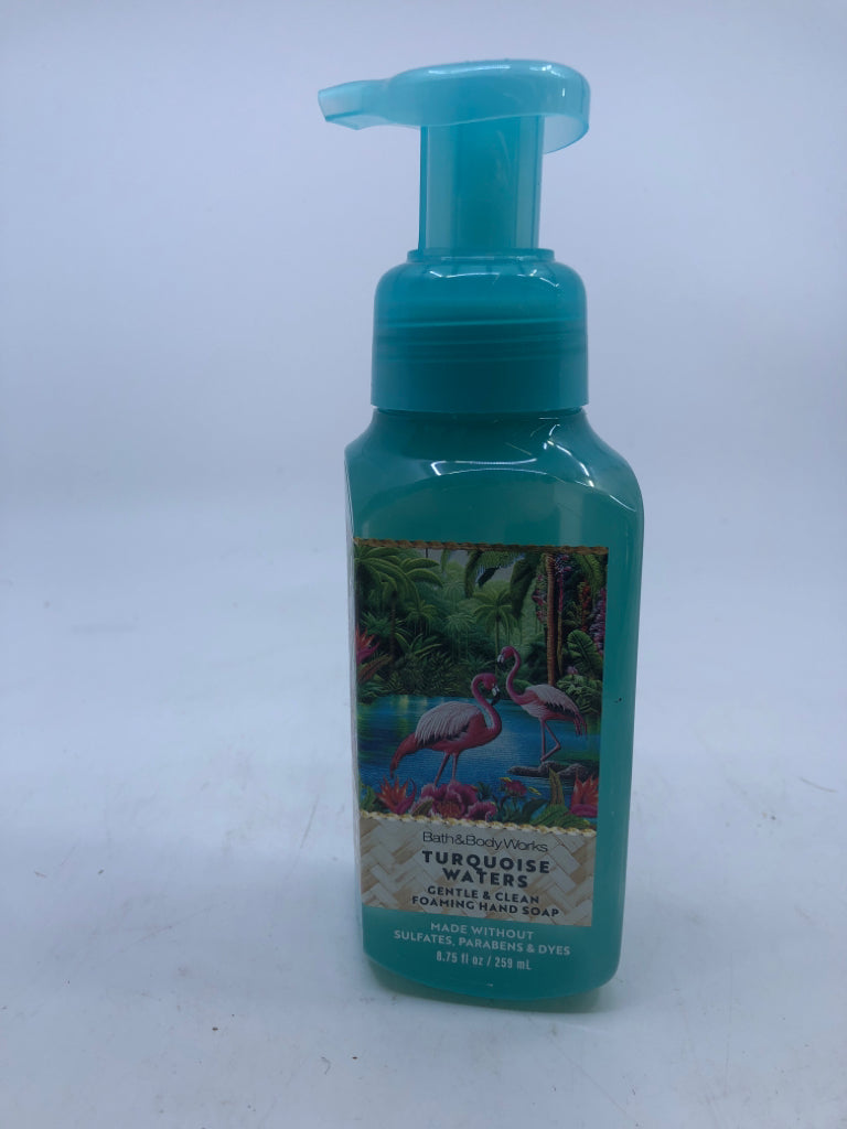 NEW BATH & BODY WORKS TURQUOISE WATERS SOAP.