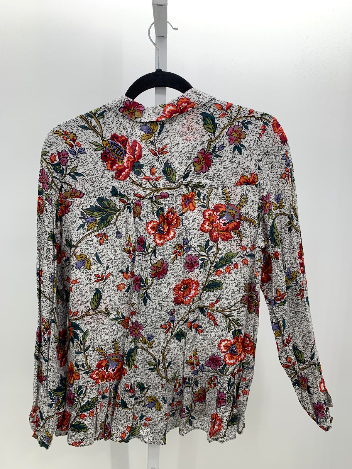 Maeve Size 8 Misses Long Sleeve Shirt