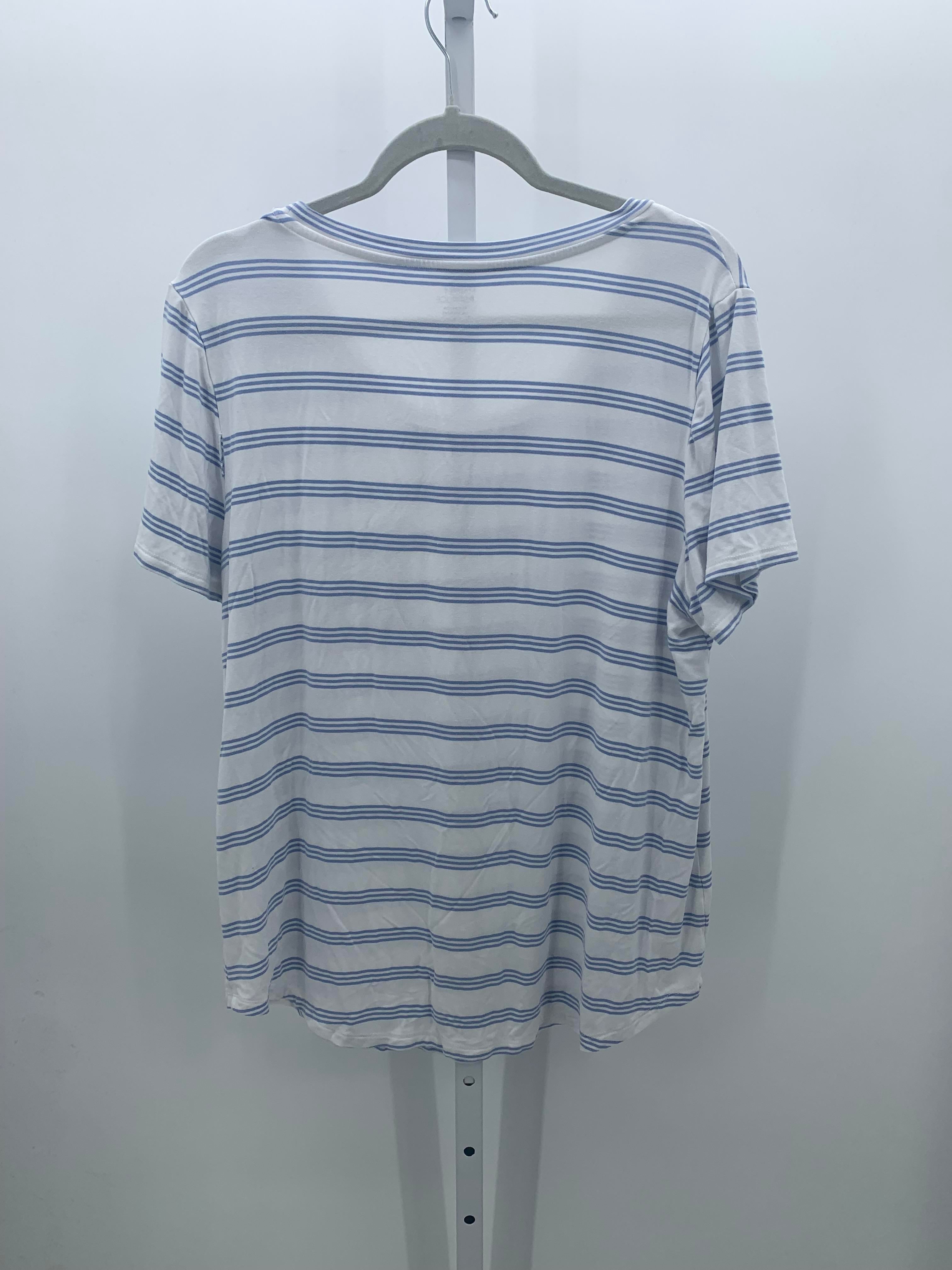 market & spruce Size Extra Large Misses Short Sleeve Shirt